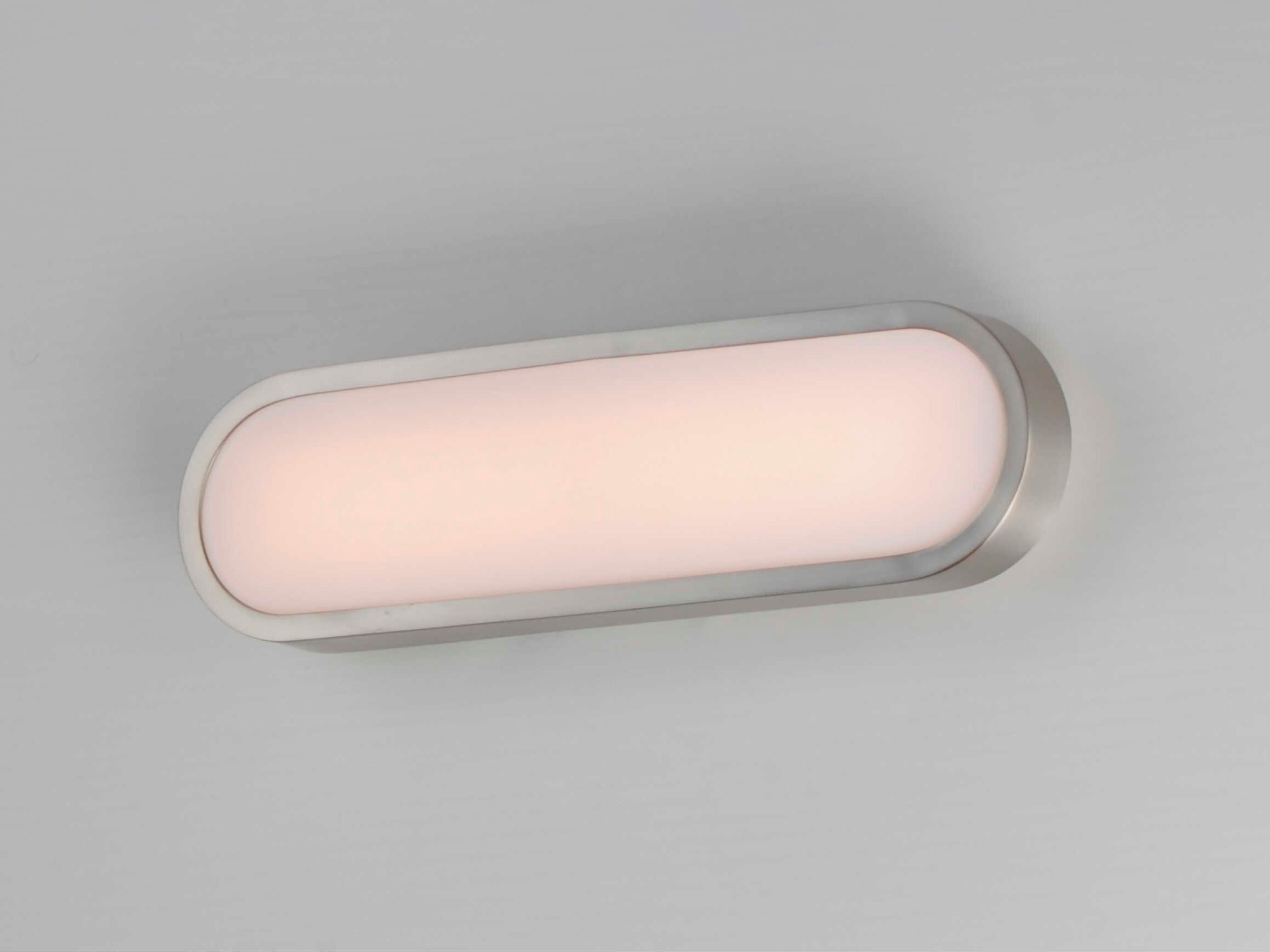 ET2 Latitude 1-Light Satin Nickel LED Vanity Light