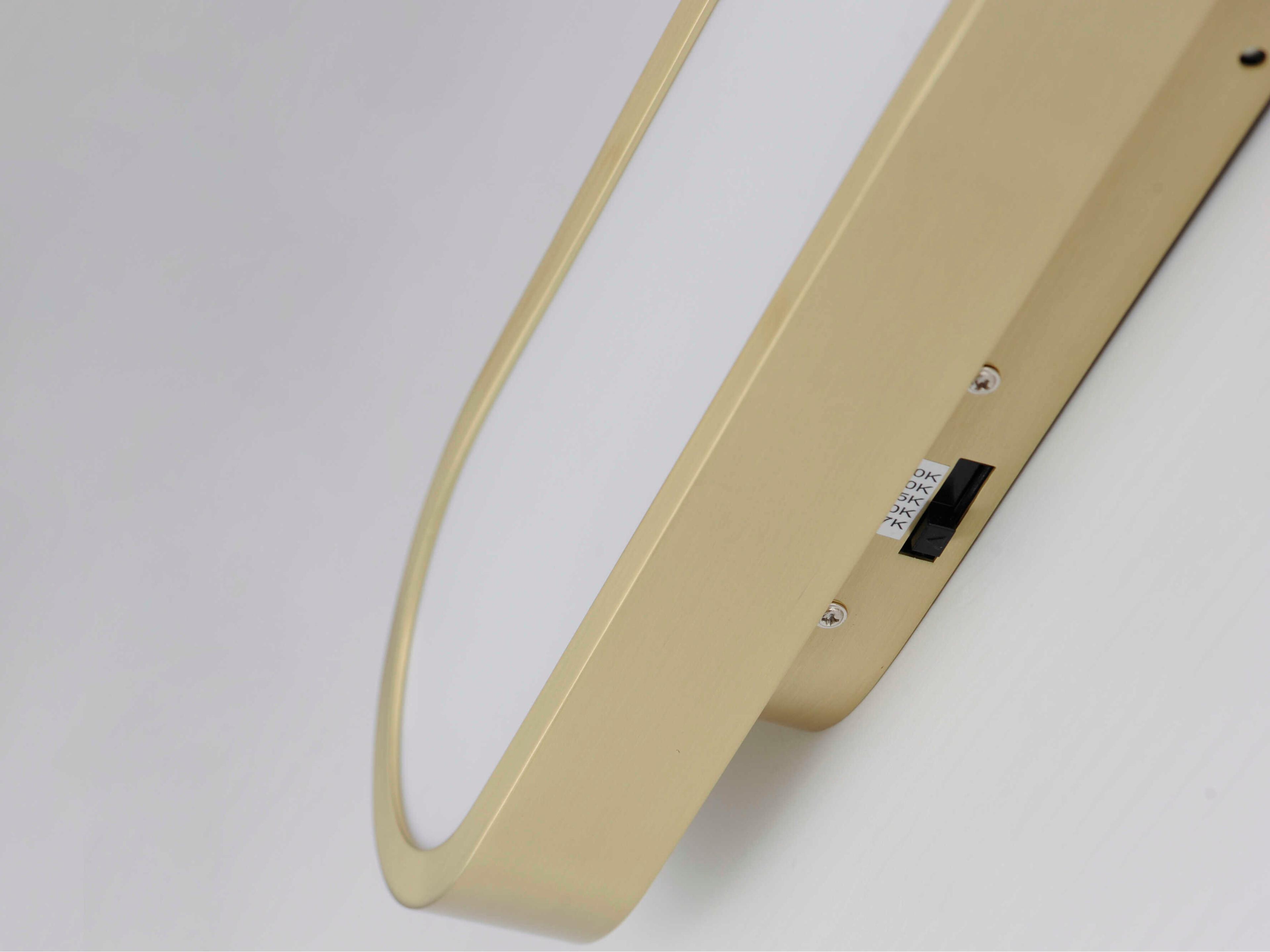 ET2 Latitude 1-Light Gold LED Vanity Light