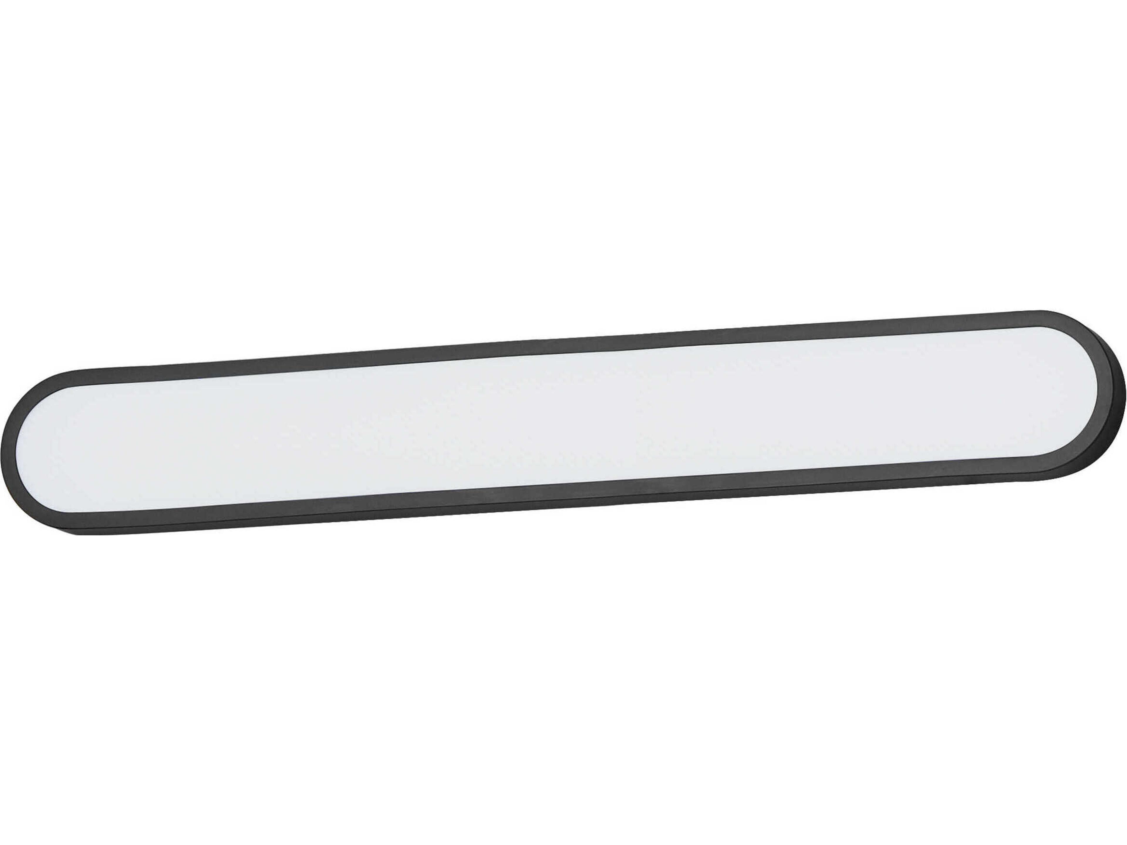 Latitude 1-Light Black LED Vanity Light