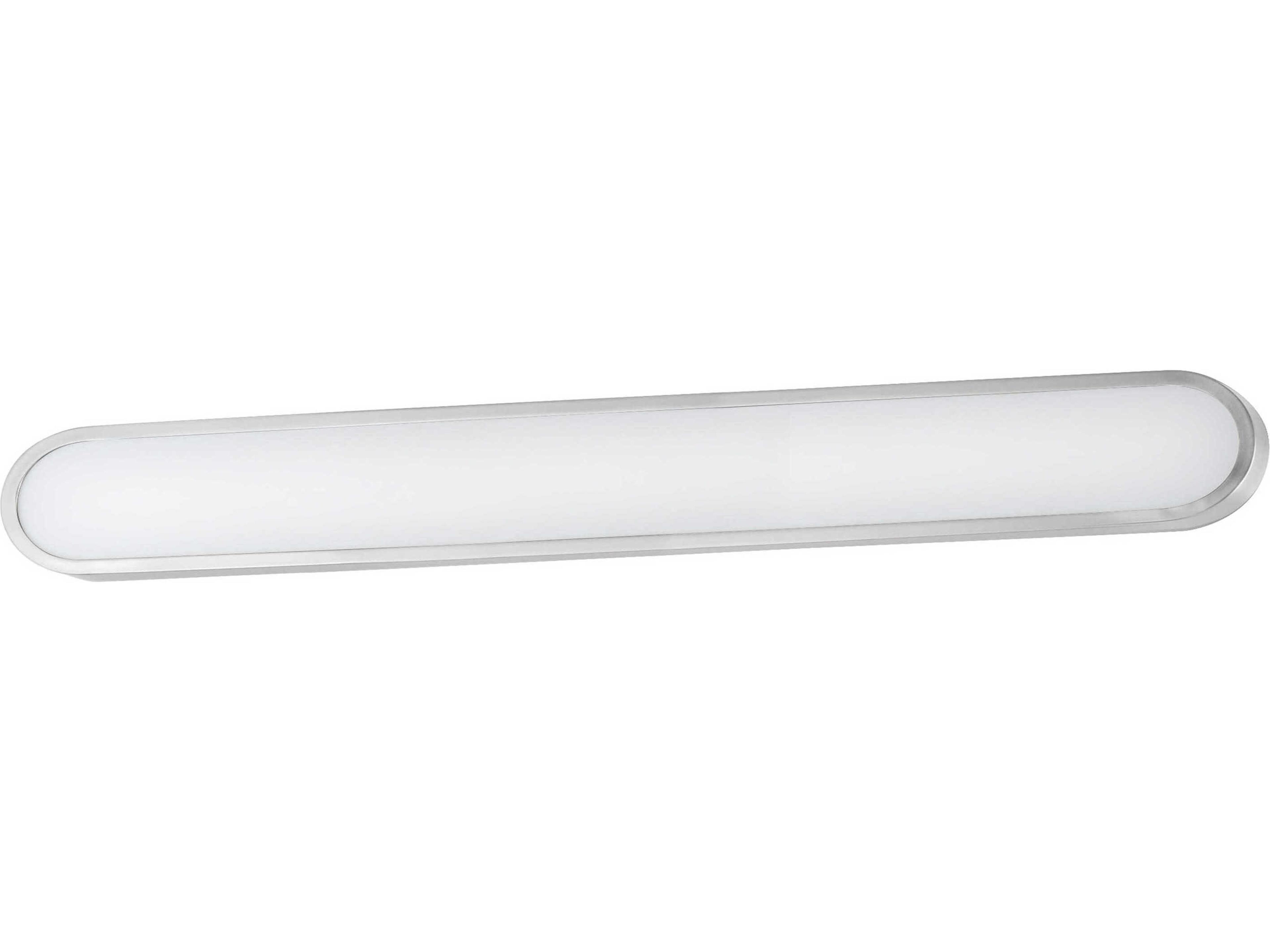 Latitude 1-Light Satin Nickel LED Vanity Light