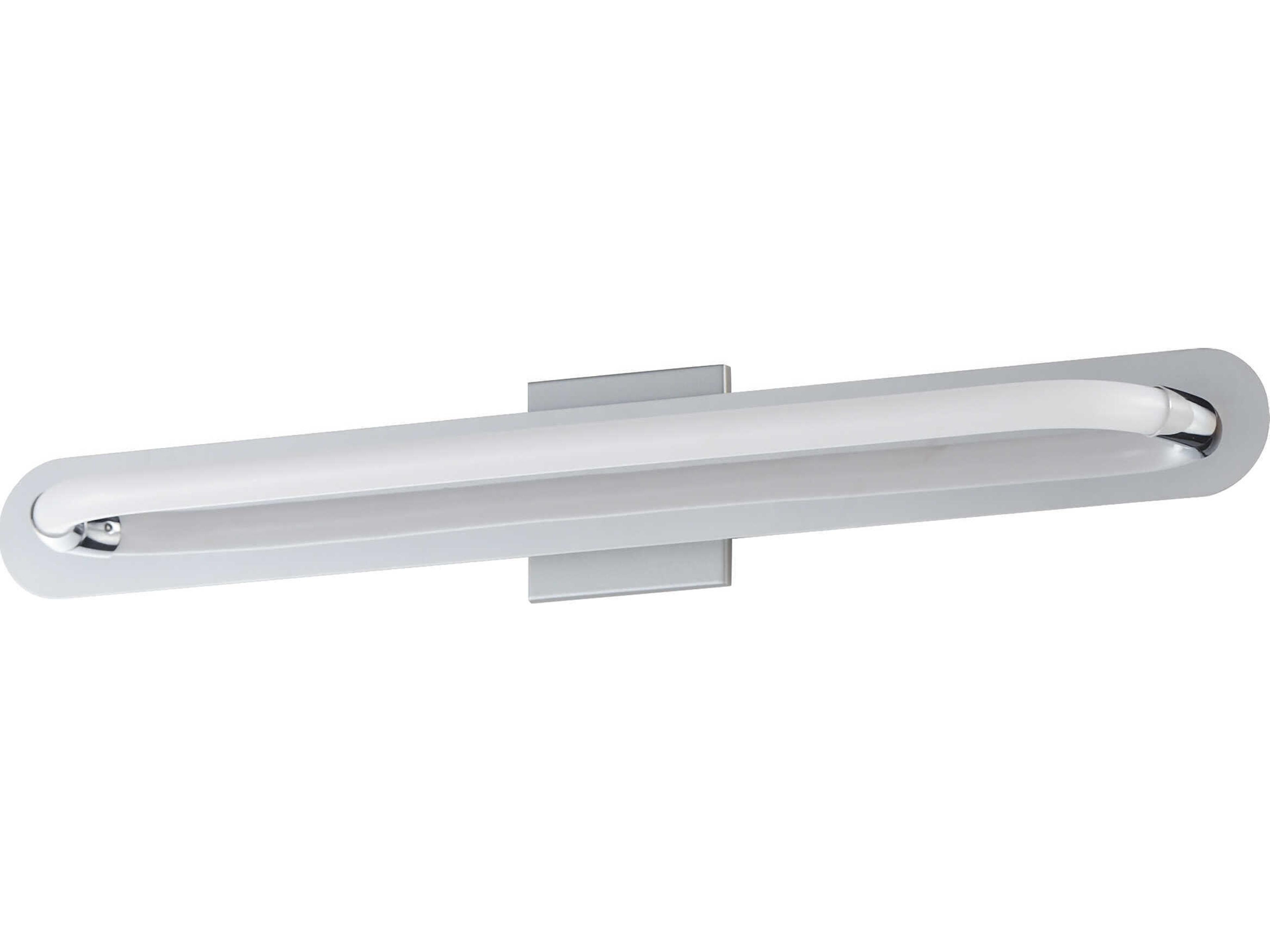 1-Light Polished Chrome Wall Sconce