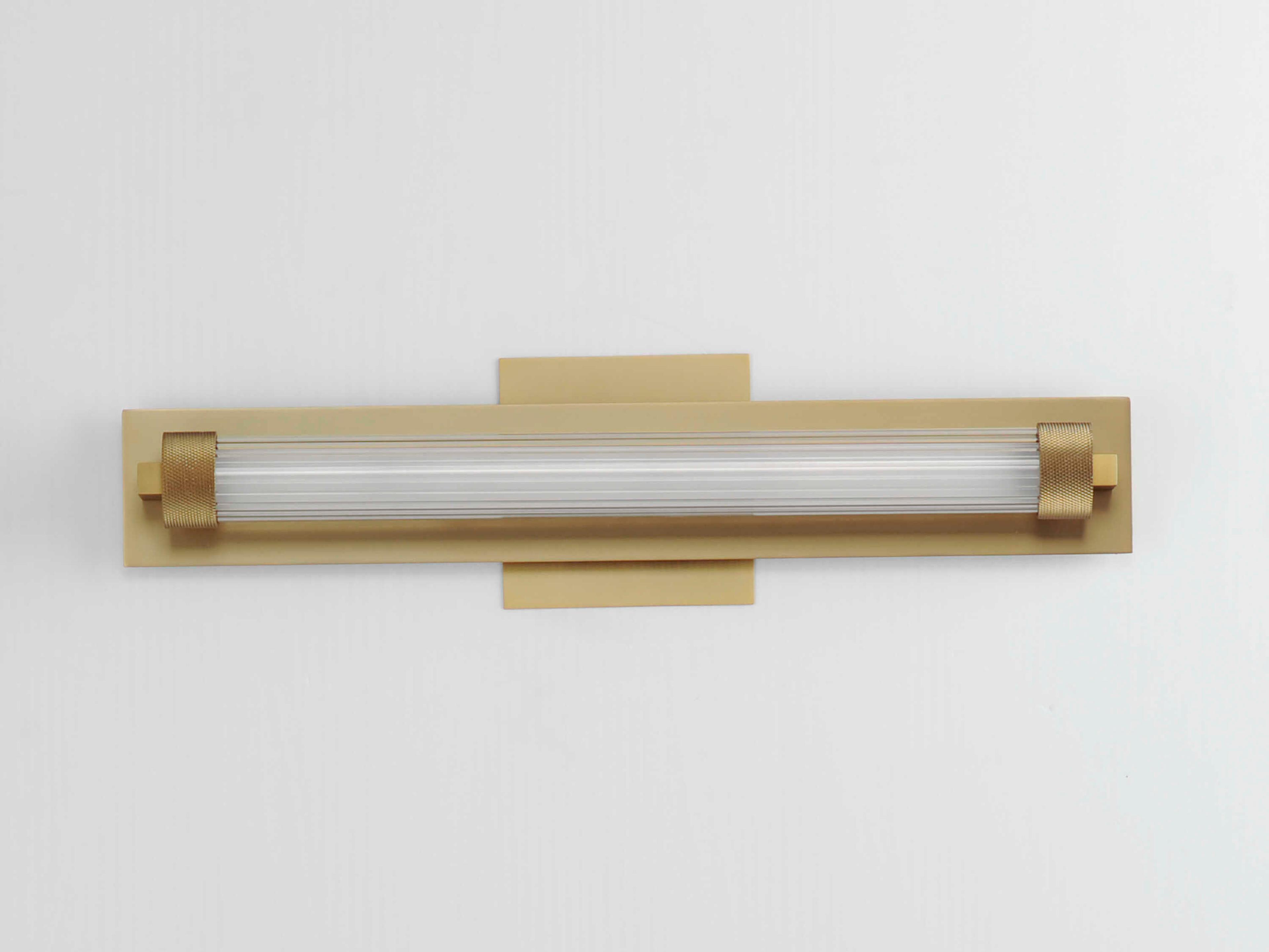 ET2 Doric 1-Light Natural Aged Brass Vanity Light