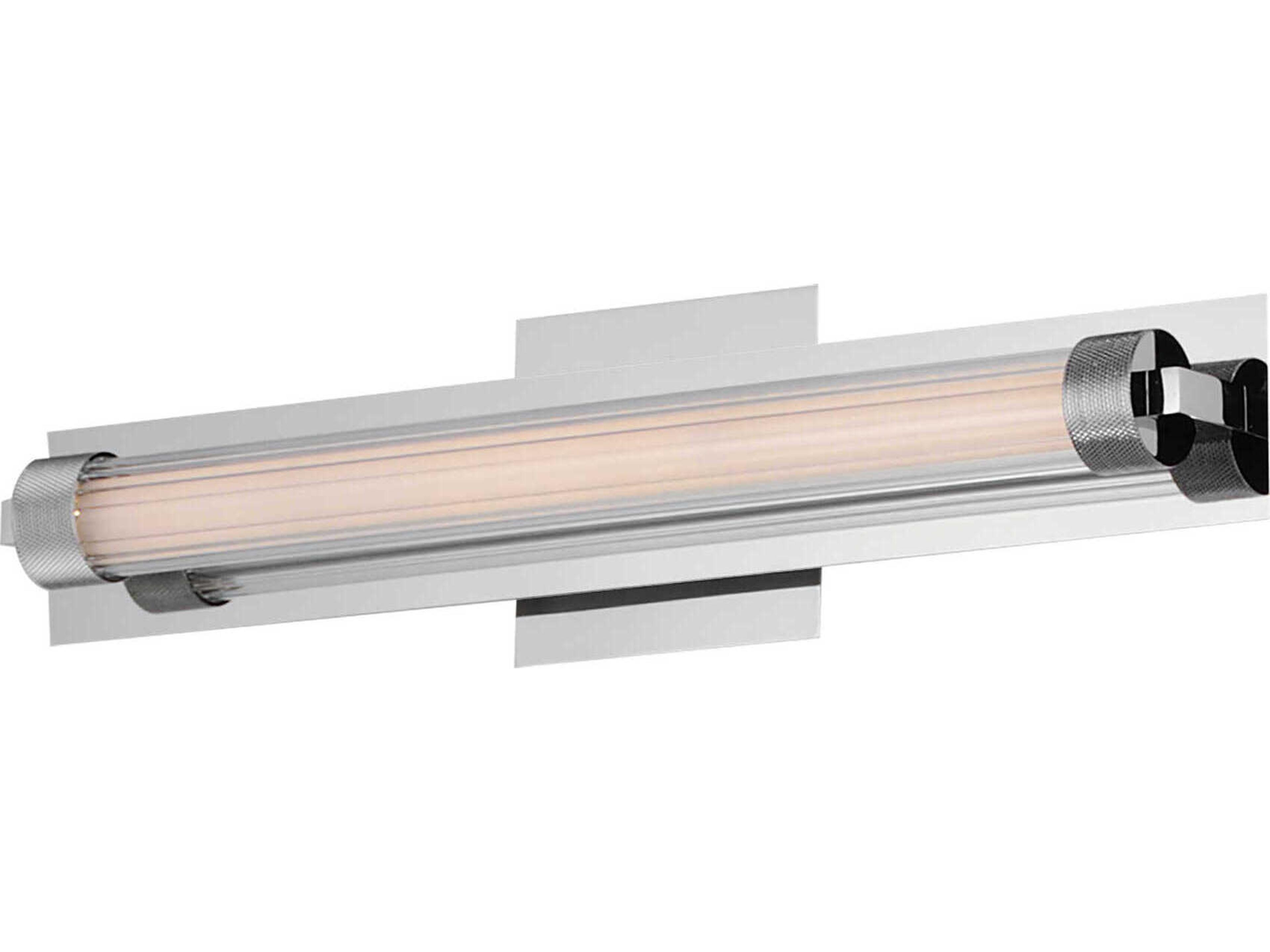 ET2 Doric 1-Light Polished Chrome Vanity Light