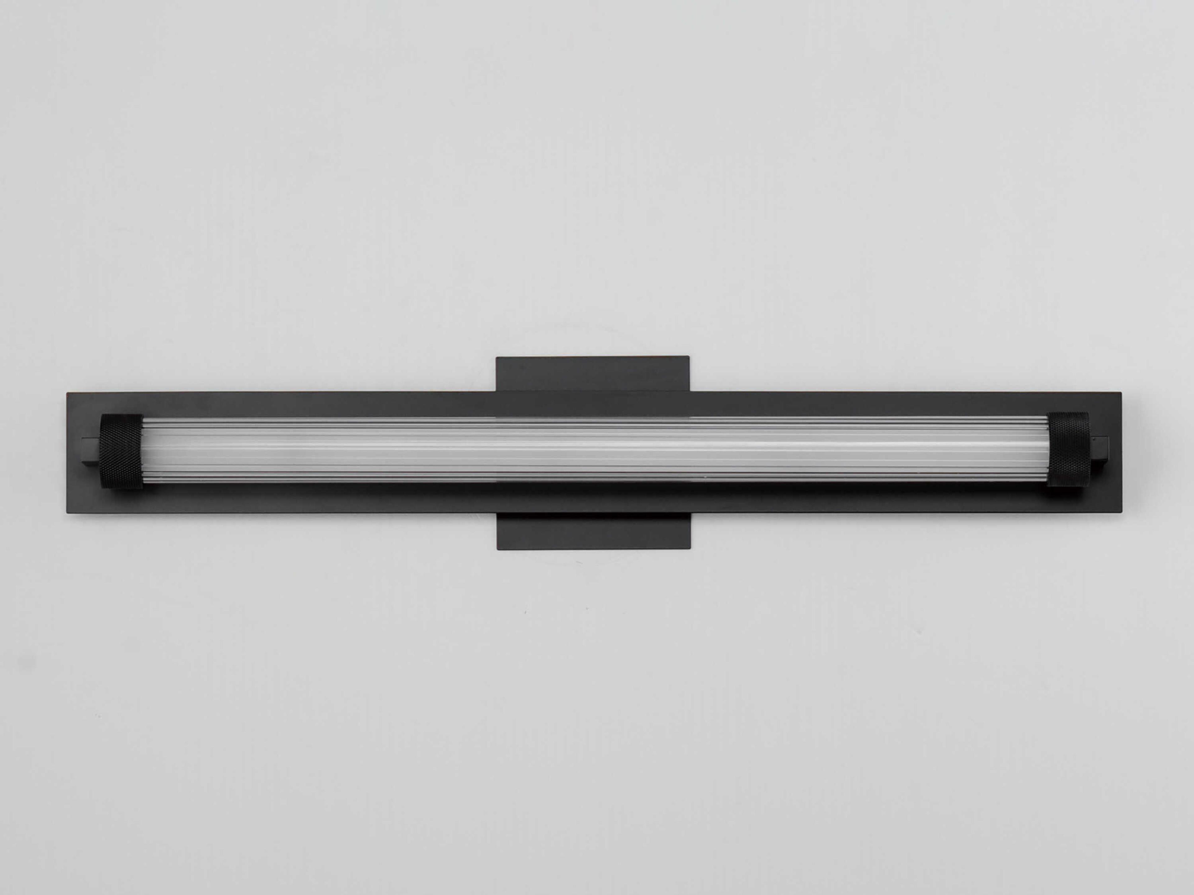 ET2 Doric 1-Light Black Vanity Light