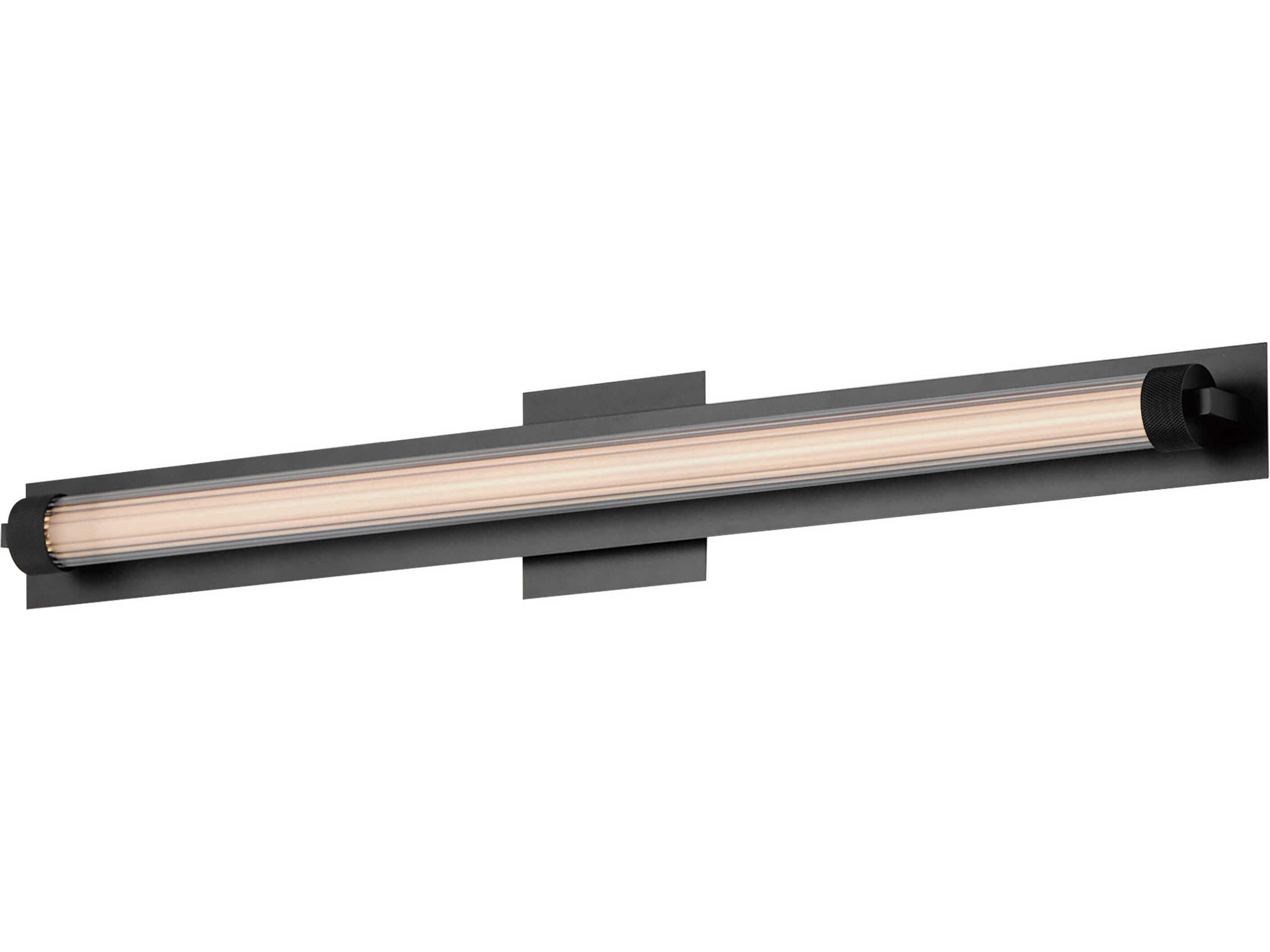 ET2 Doric 1-Light Black Vanity Light