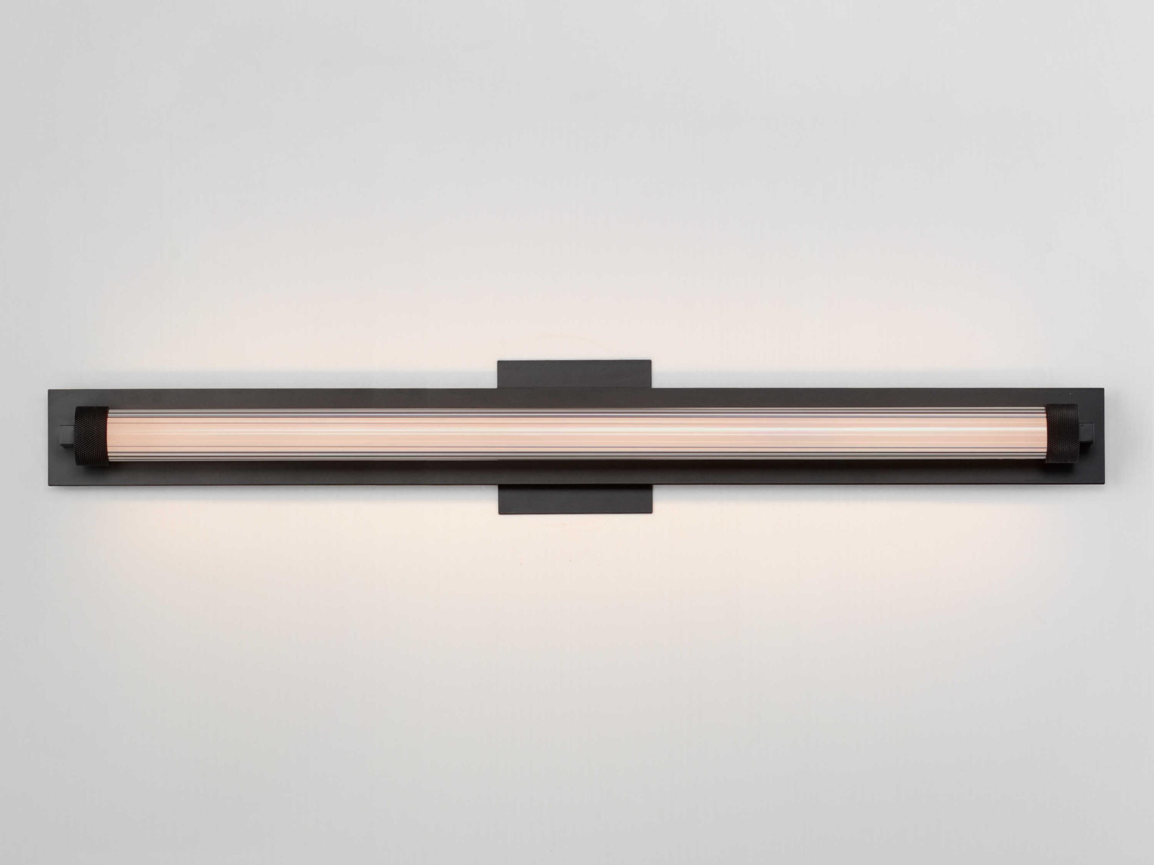 ET2 Doric 1-Light Black Vanity Light