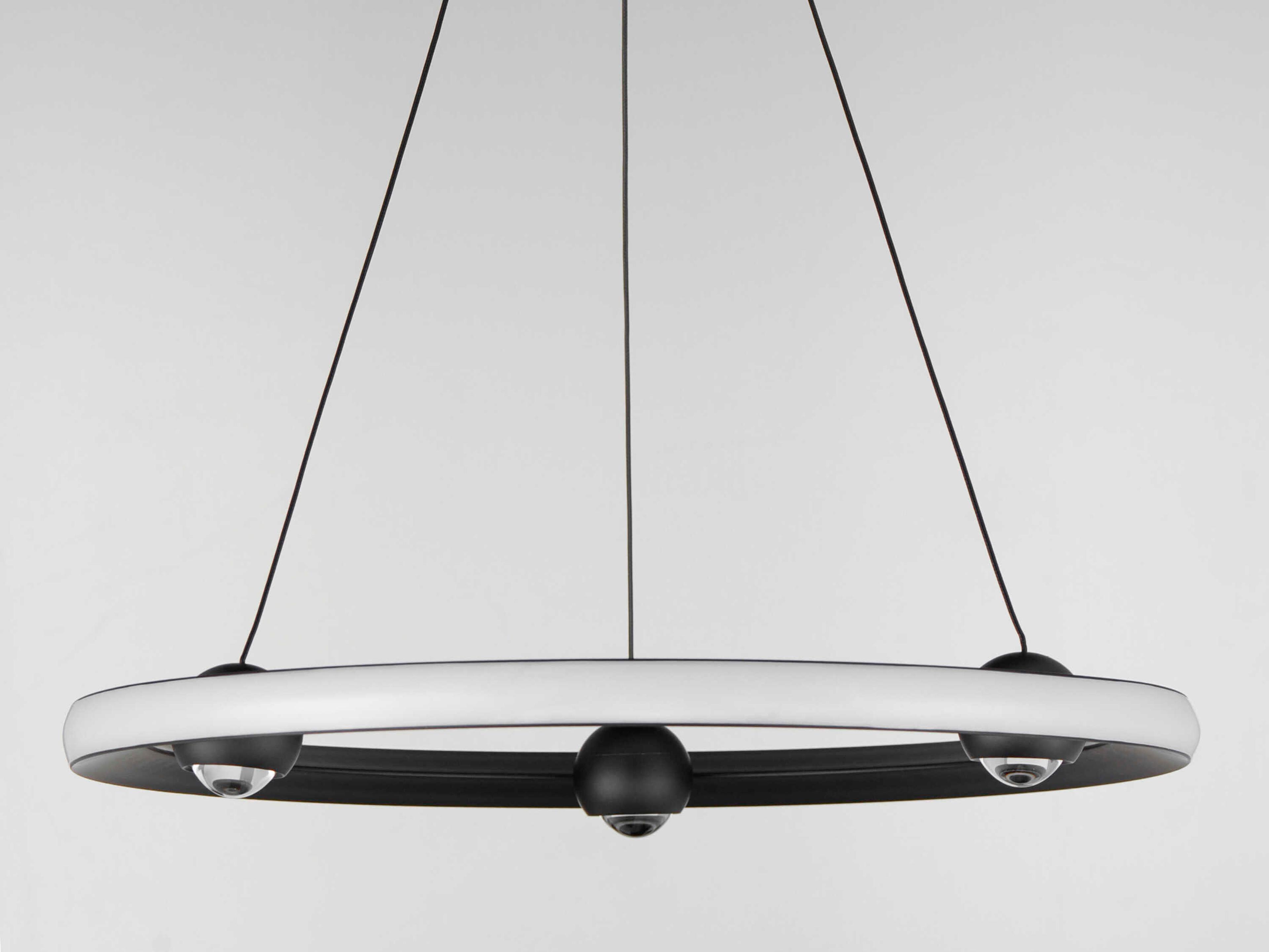 ET2 Nodes 1-Light Black LED Pendant