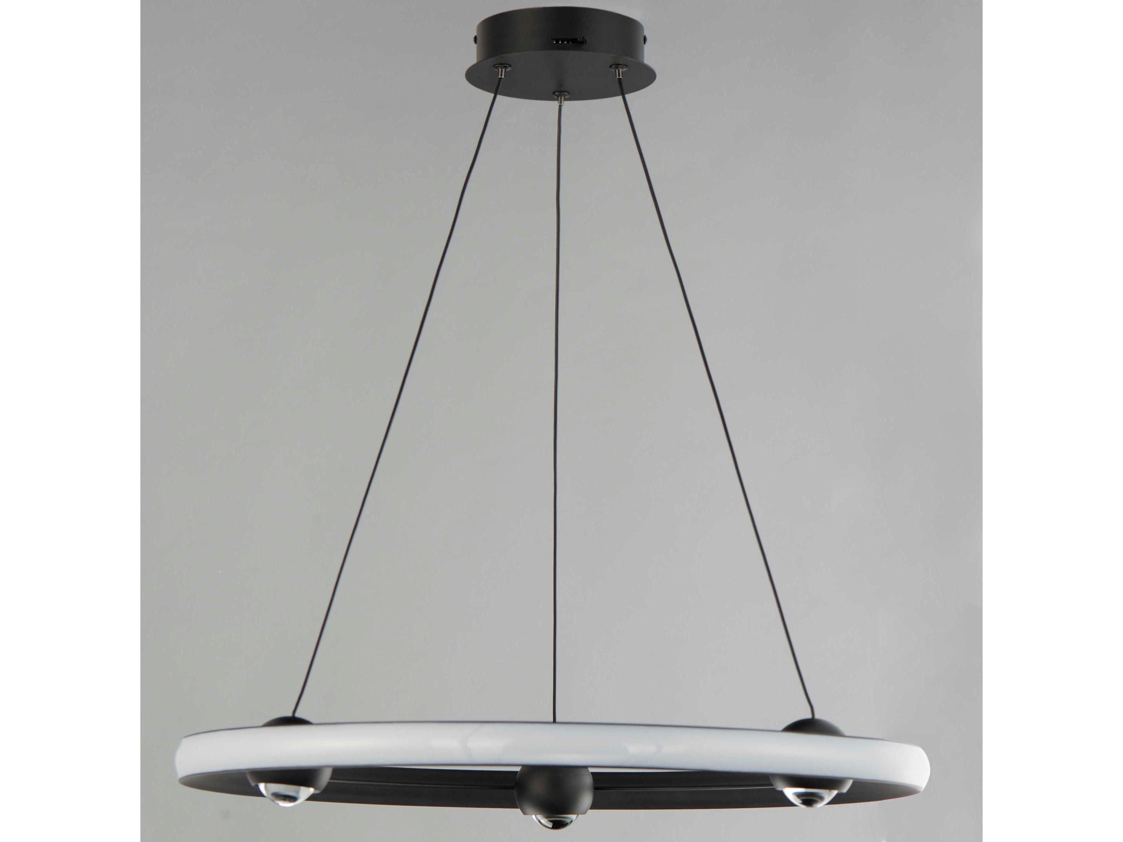 ET2 Nodes 1-Light Black LED Pendant