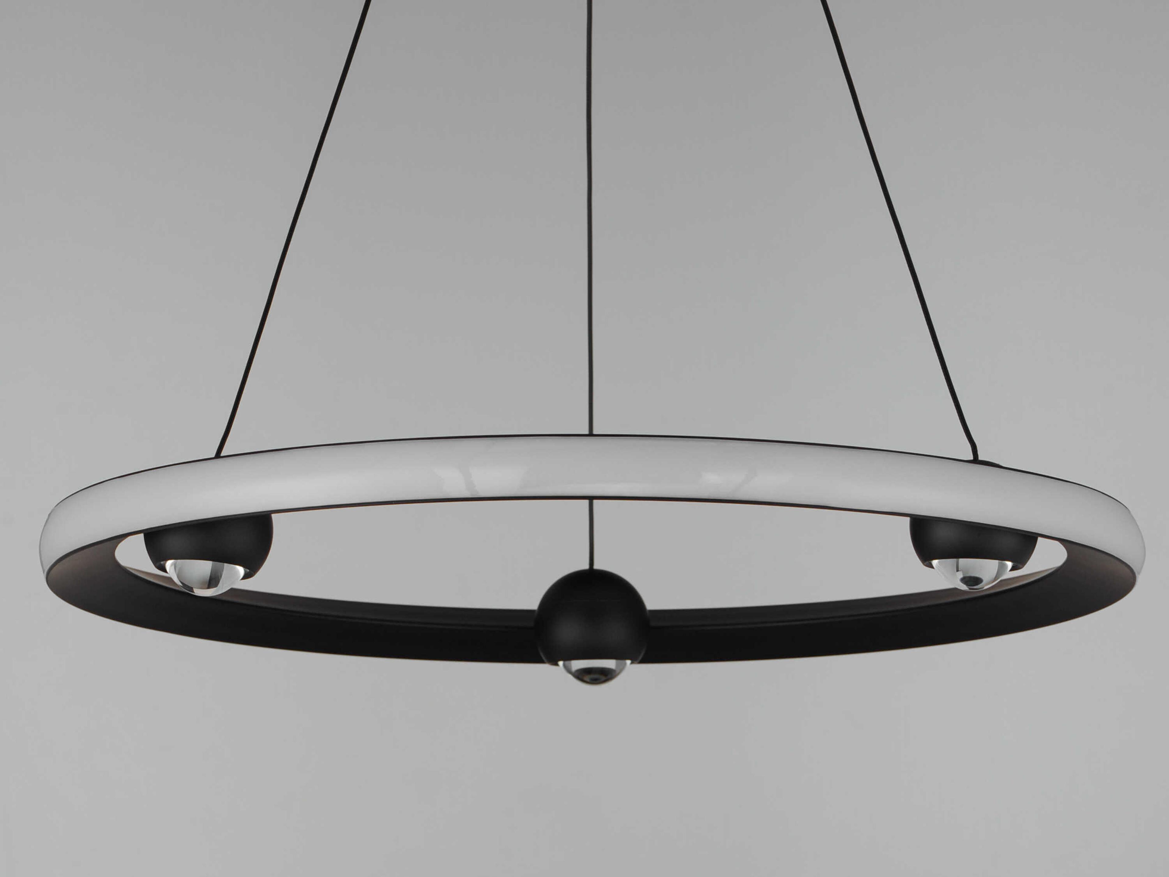 ET2 Nodes 1-Light Black LED Pendant