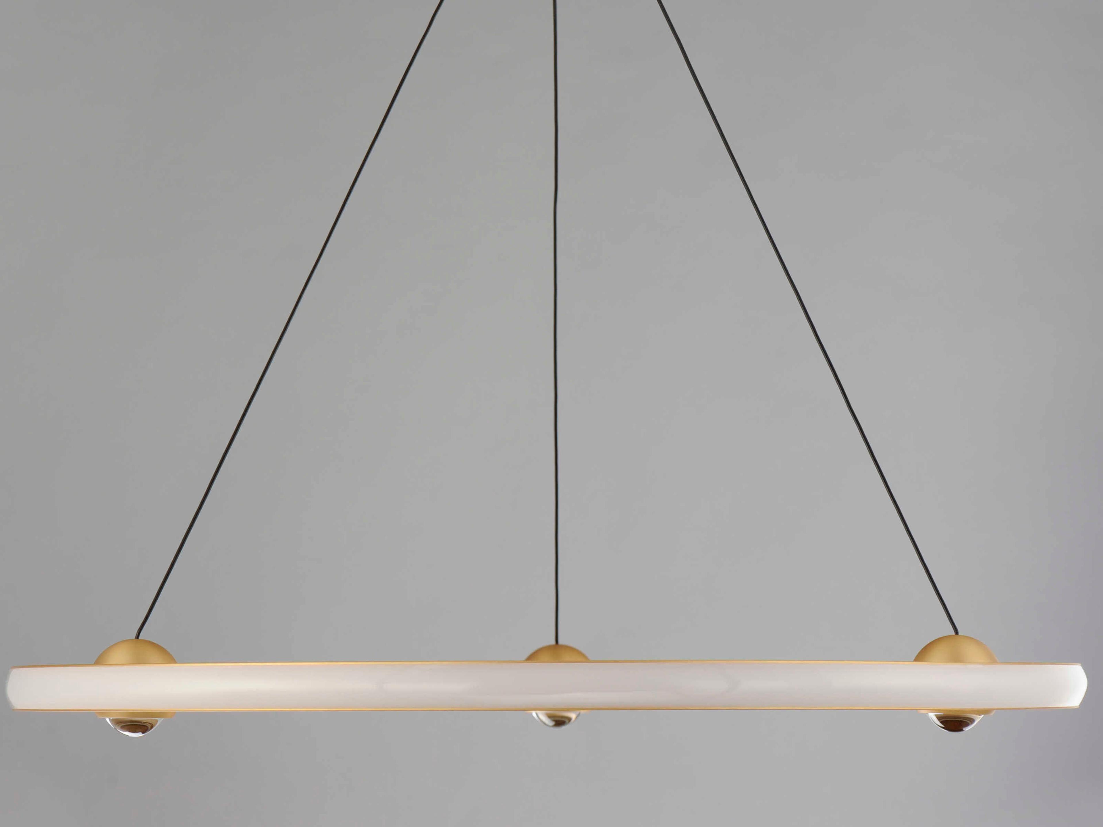 ET2 Nodes 1-Light Gold LED Pendant