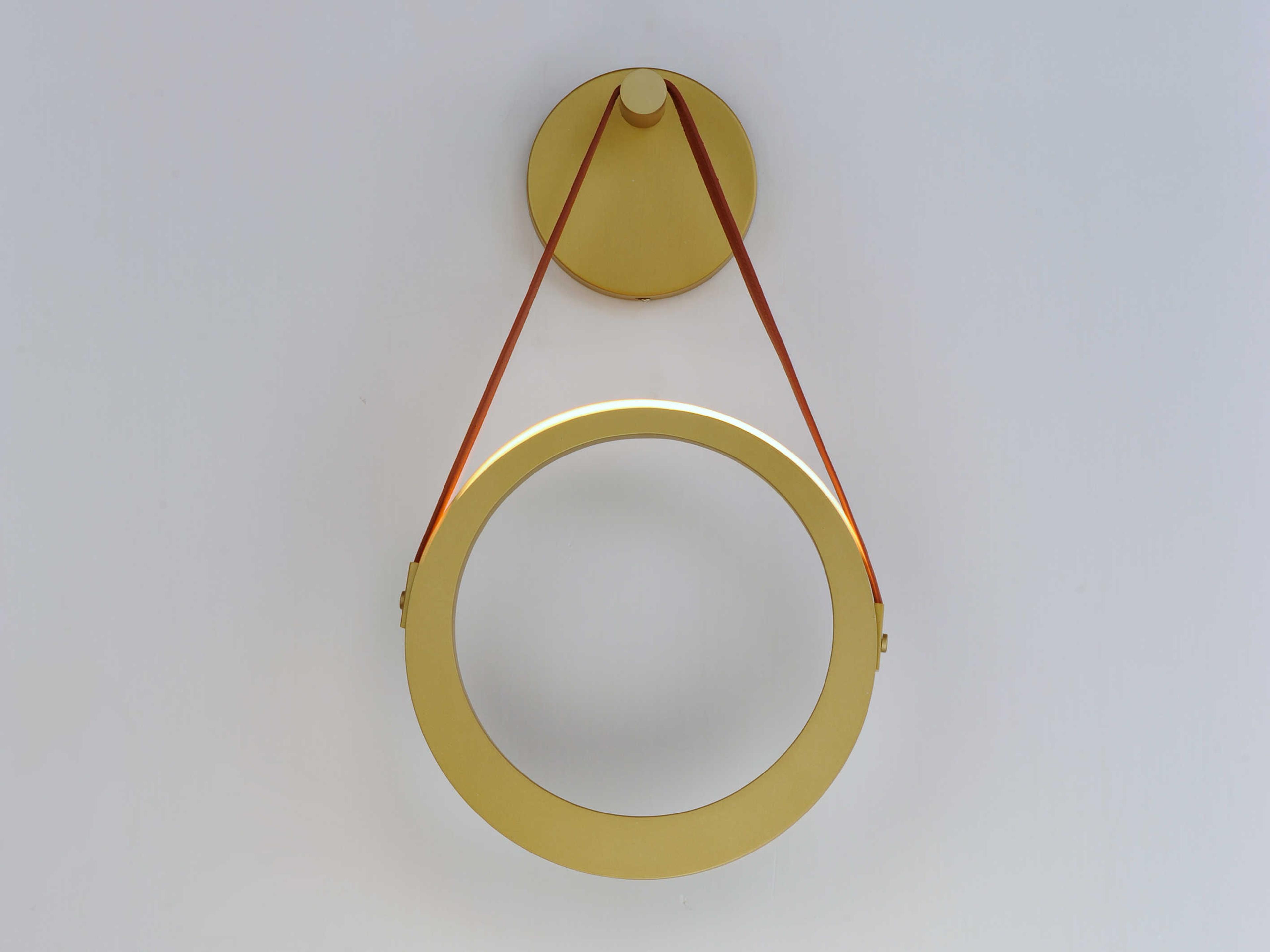 ET2 Tether 1-Light Natural Aged Brass LED Wall Sconce