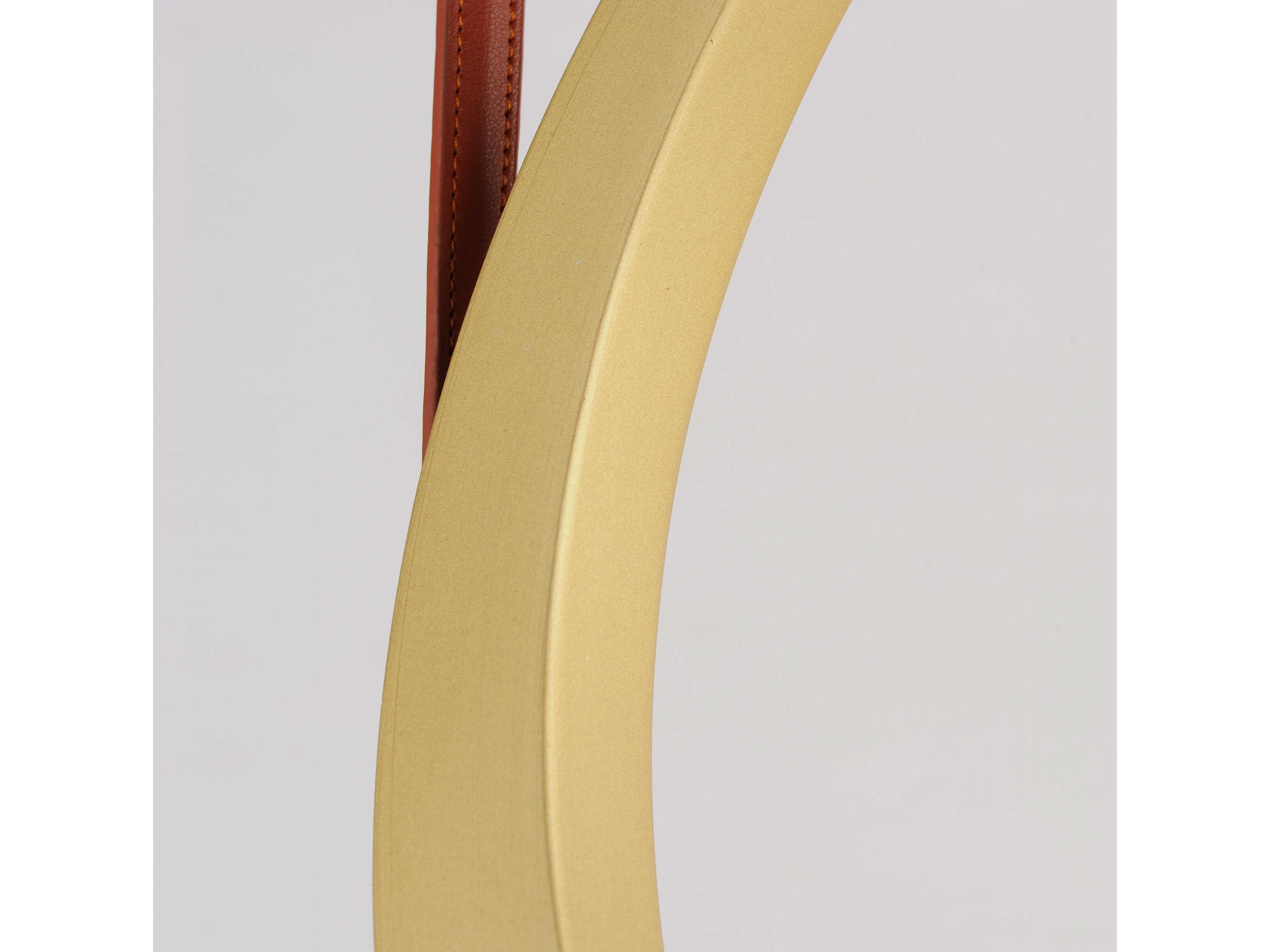 ET2 Tether 1-Light Natural Aged Brass LED Round Island Pendant