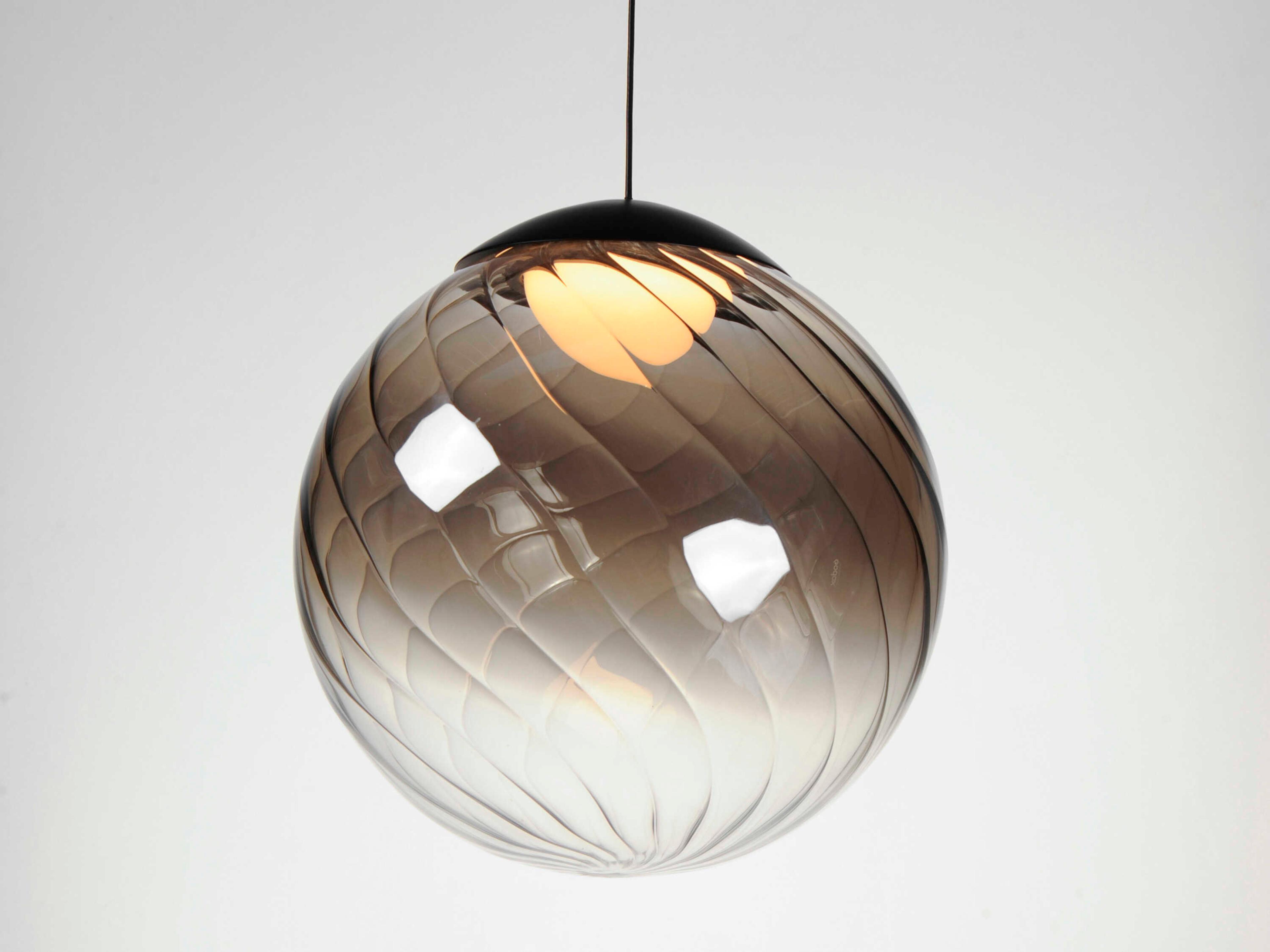 ET2 1-Light Black Globe Mini Pendant