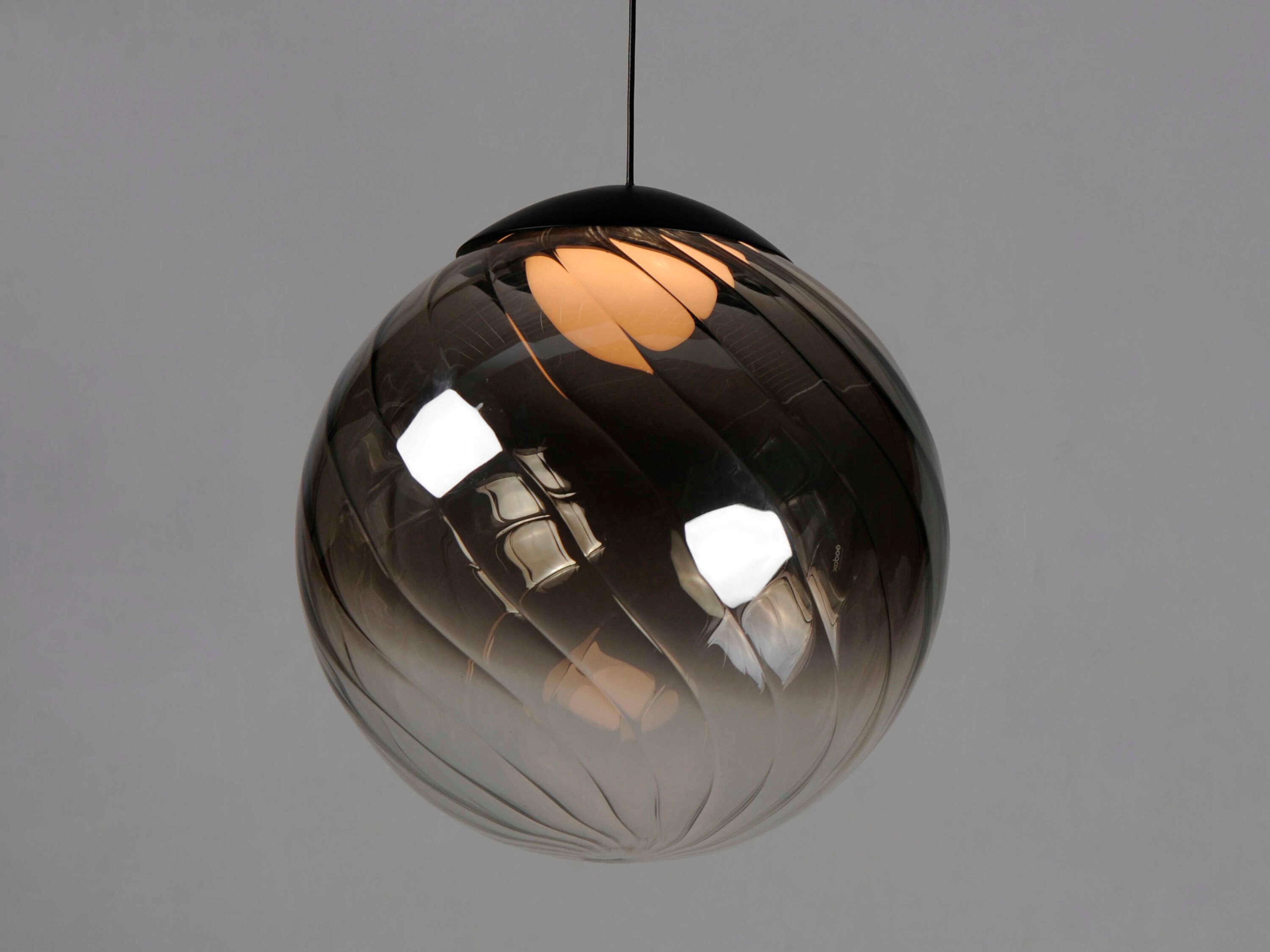 ET2 1-Light Black Globe Mini Pendant