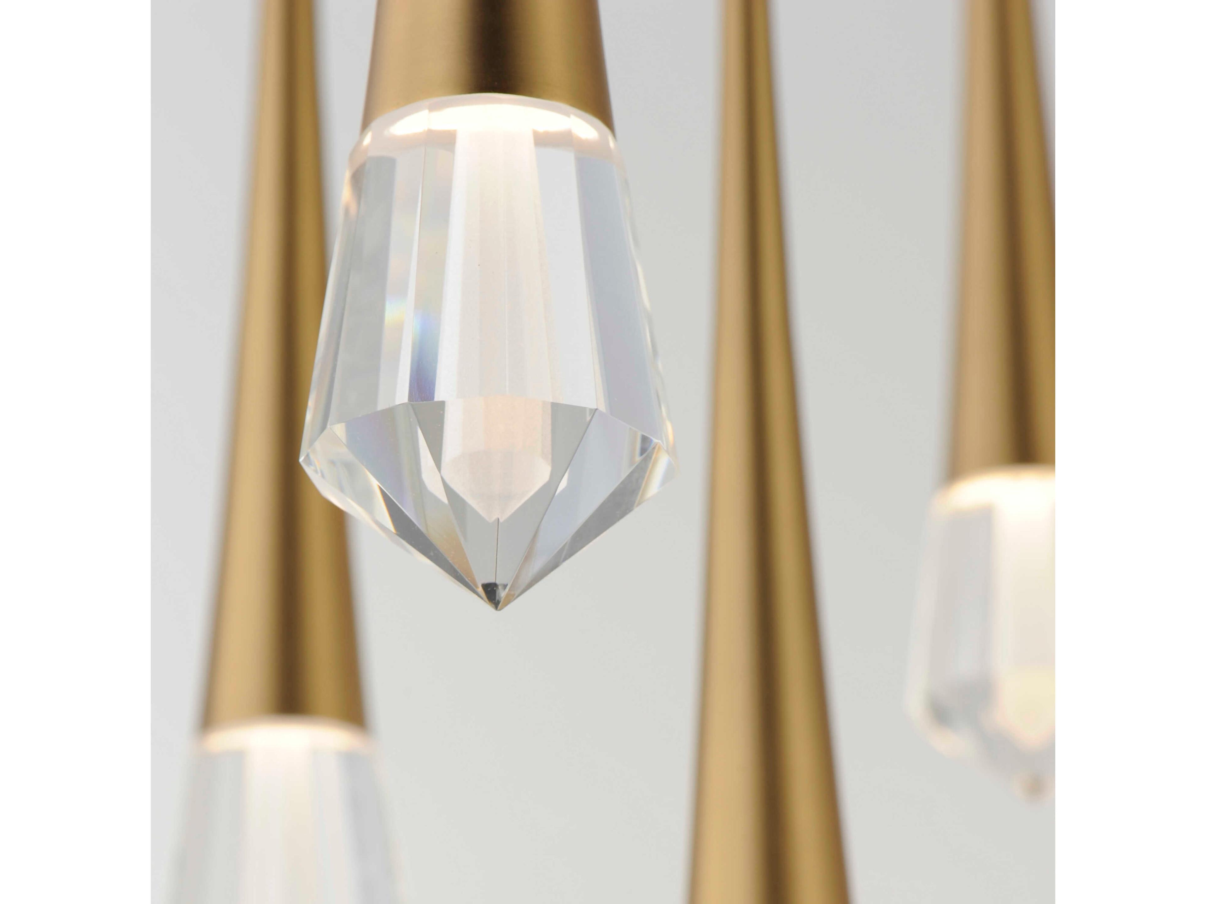 ET2 Pierce 16-Light Gold Pendant
