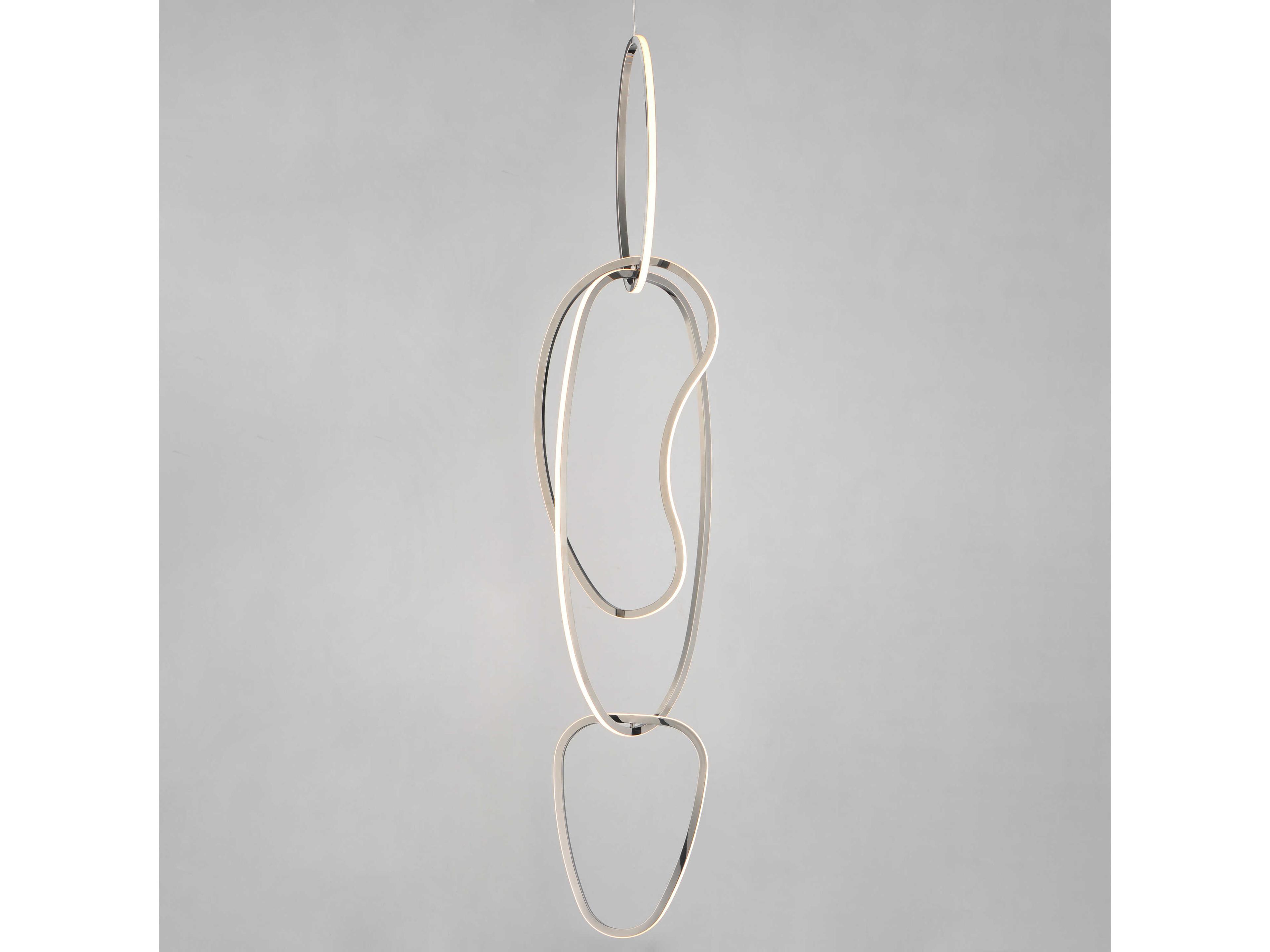 ET2 Unity 4-Light Black Chrome Pendant