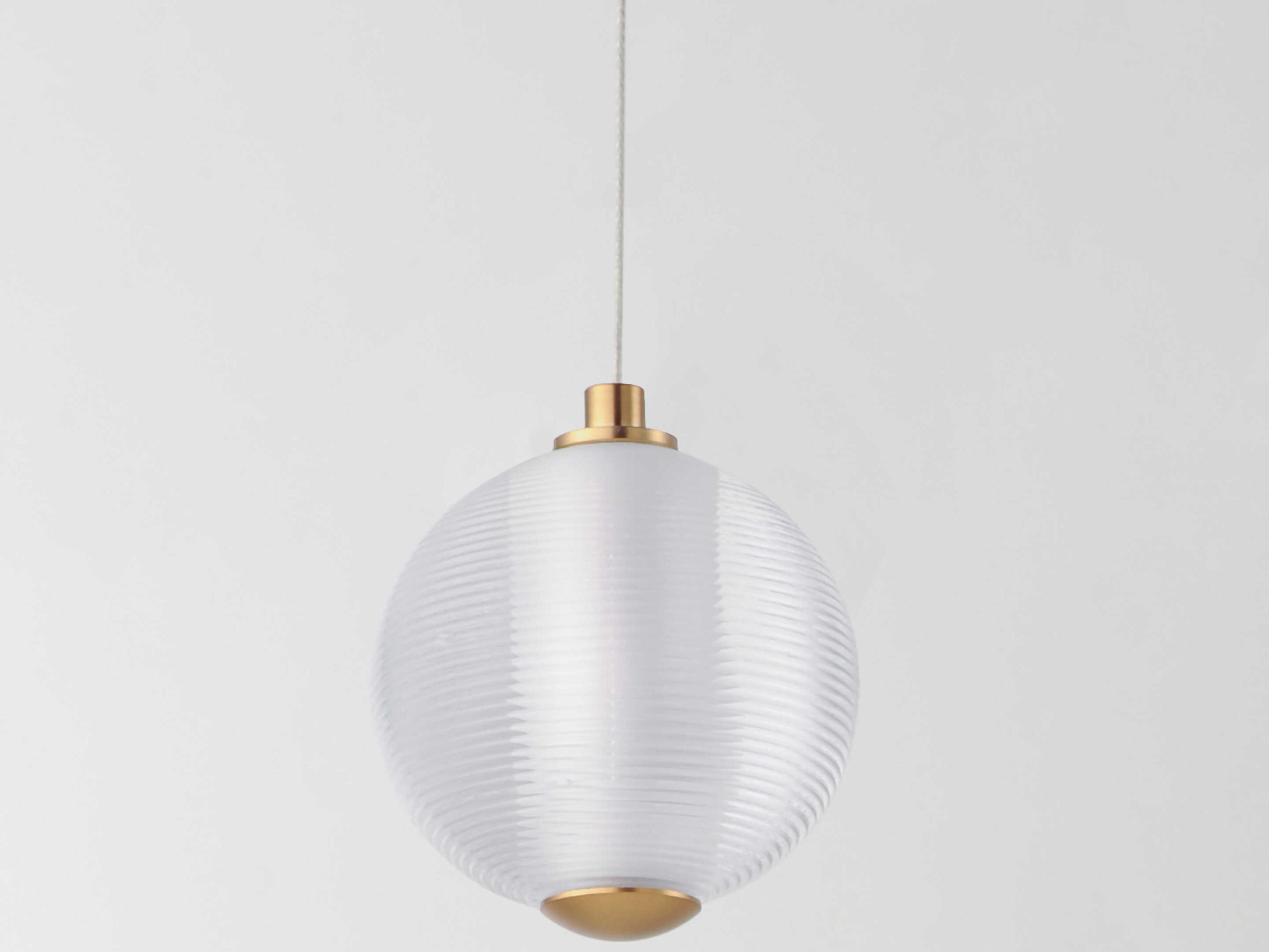 ET2 1-Light Gold Globe Mini Pendant