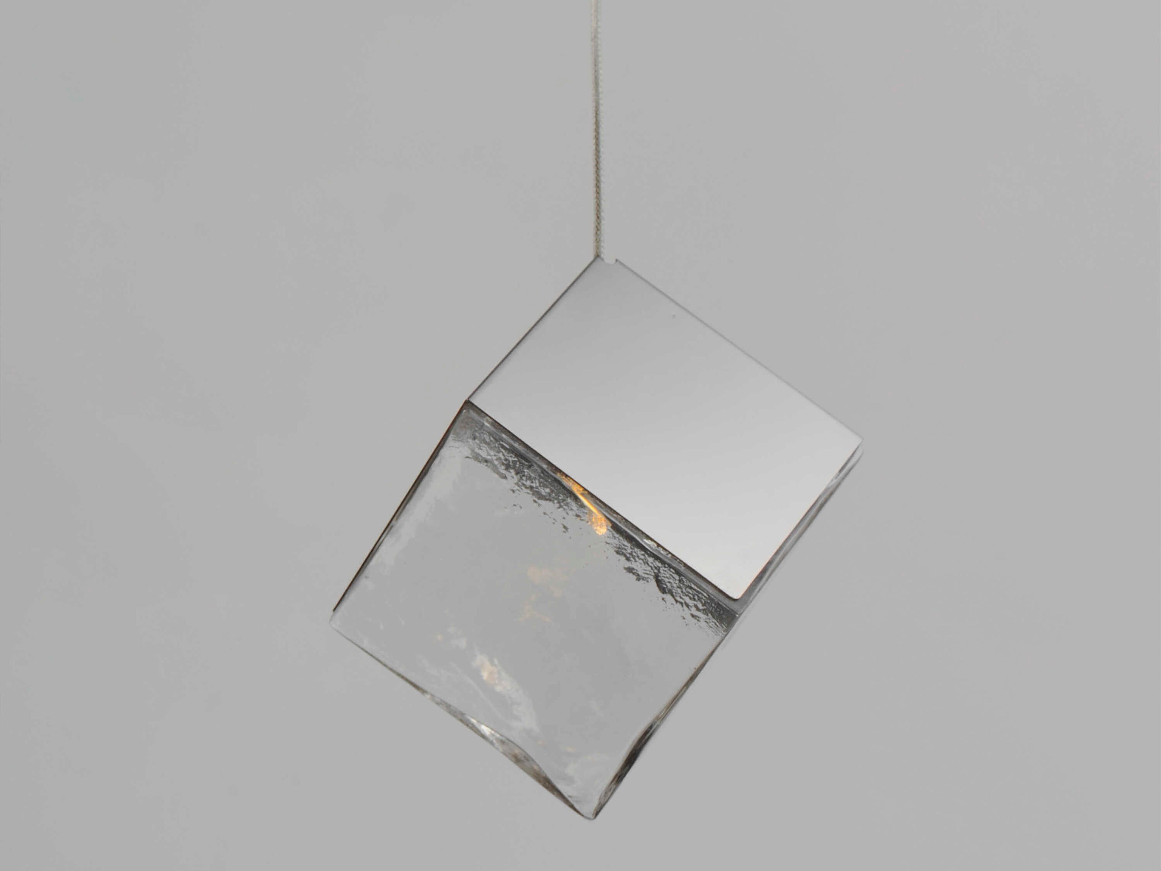 ET2 1-Light Polished Chrome Geometric Mini Pendant