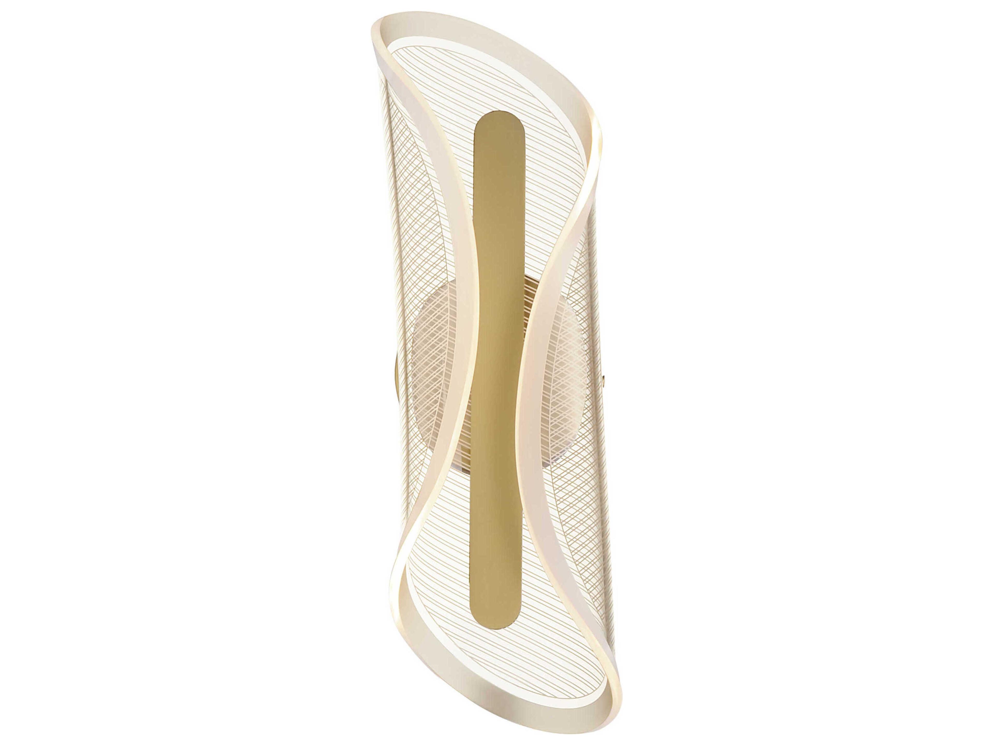 Manta 1-Light Gold Wall Sconce