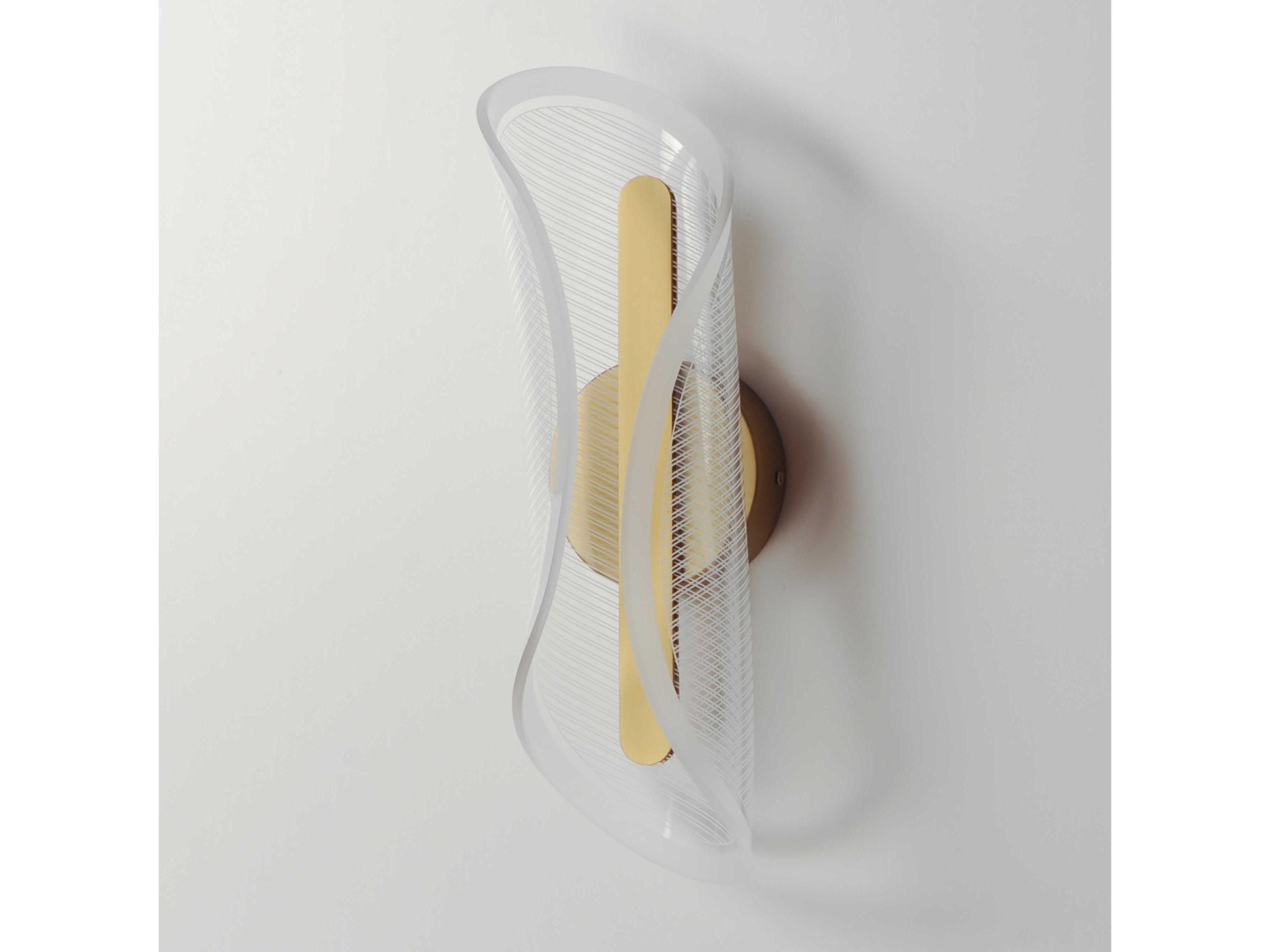 ET2 Manta 1-Light Gold Wall Sconce