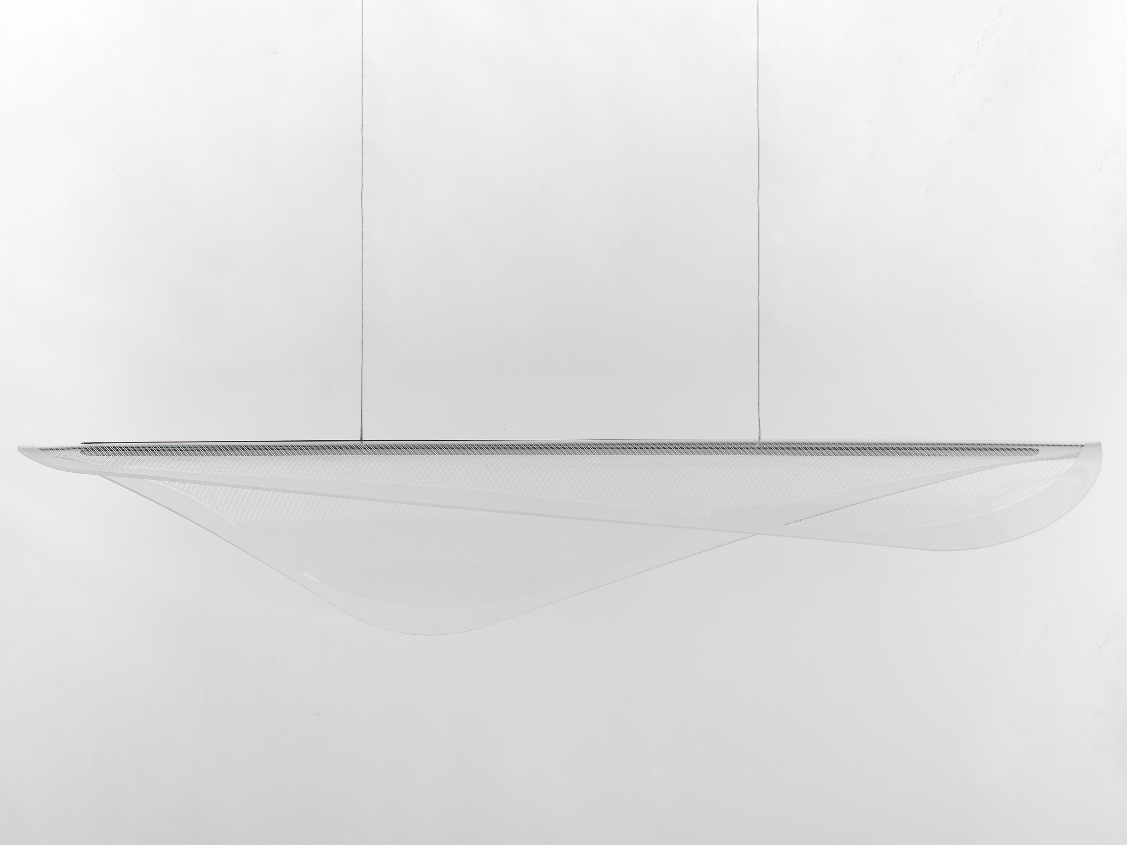 ET2 Manta 1-Light Polished Chrome Linear Island Pendant