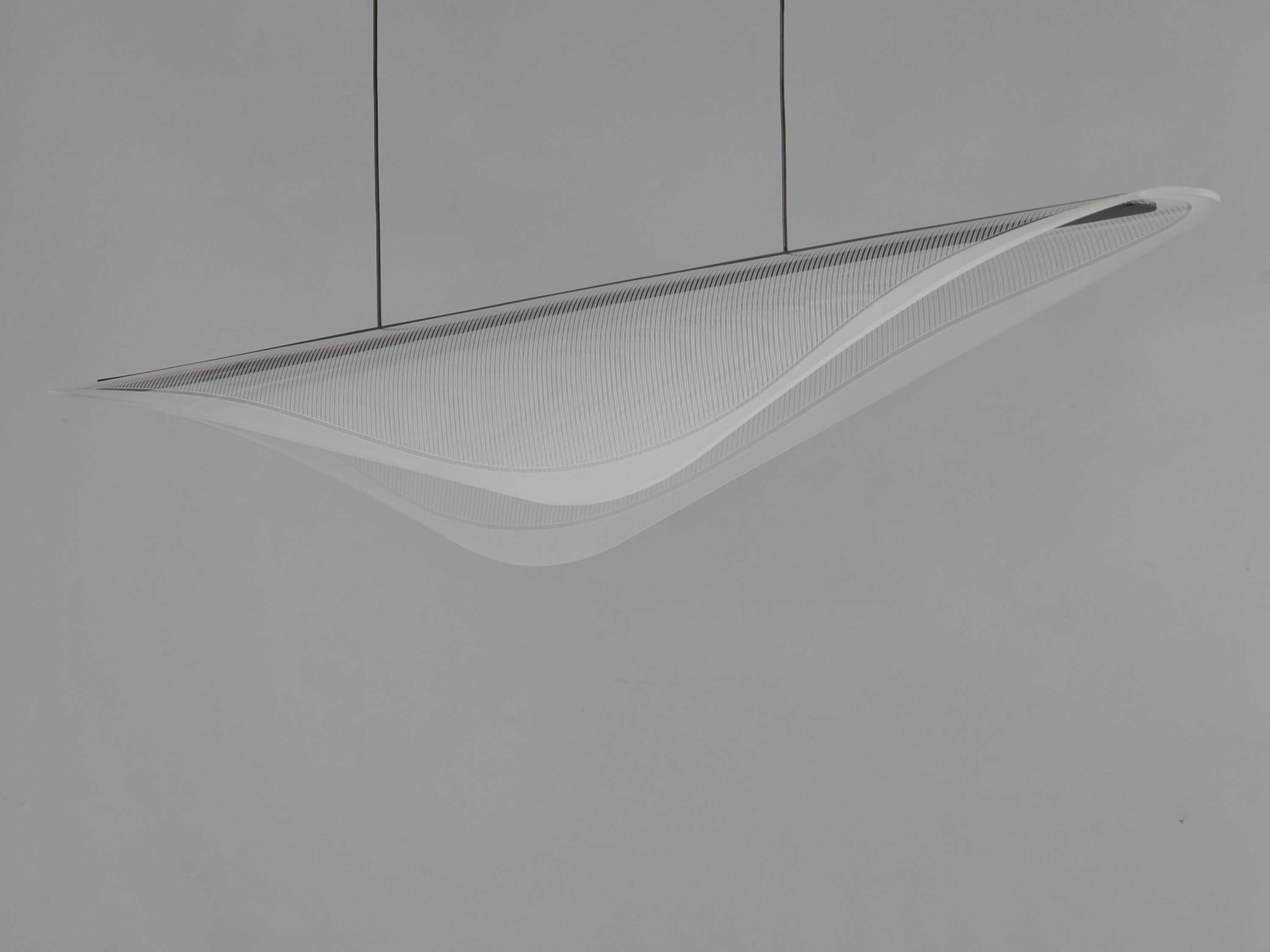 ET2 Manta 1-Light Black Linear Island Pendant