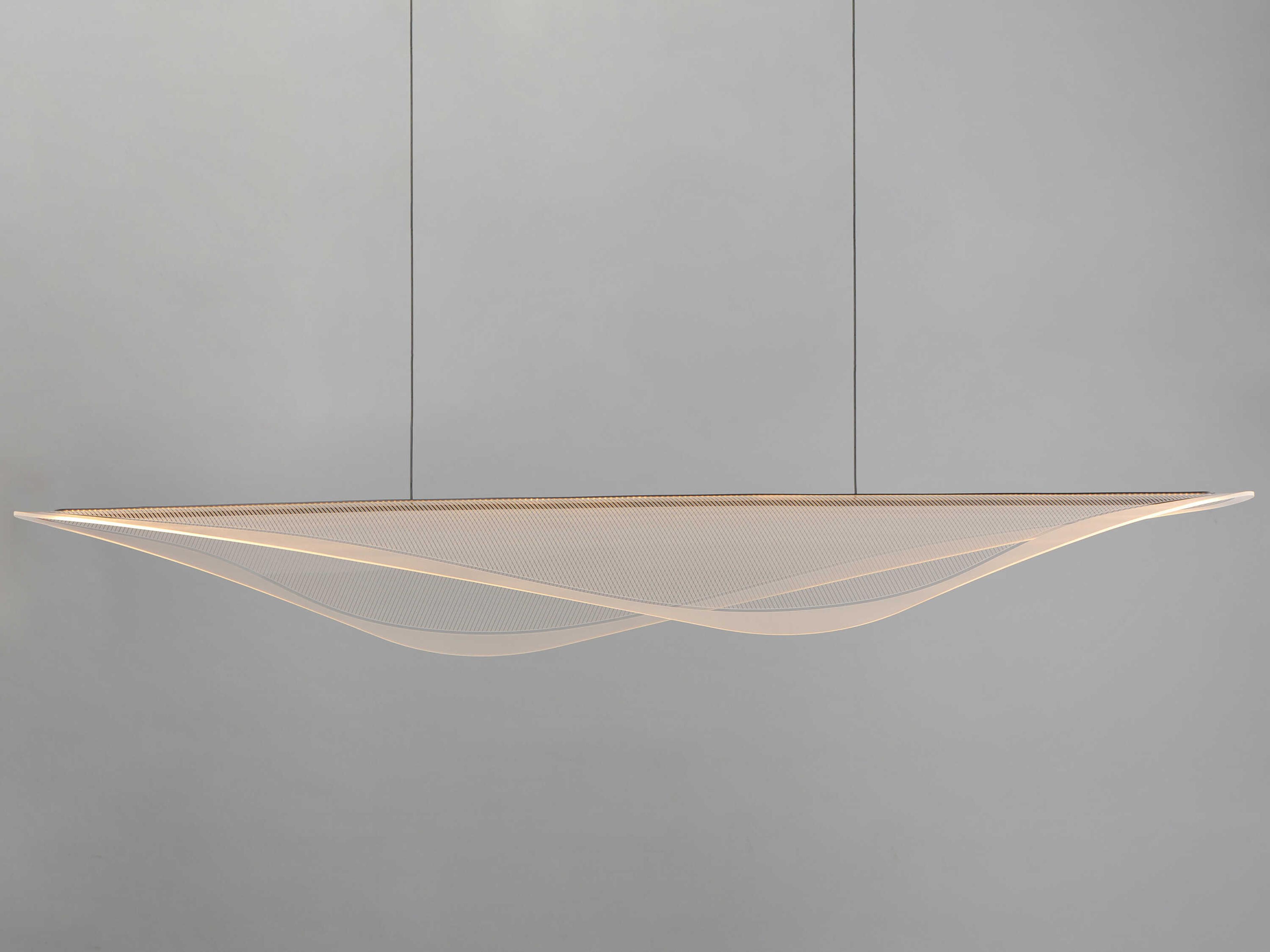 ET2 Manta 1-Light Gold Linear Island Pendant