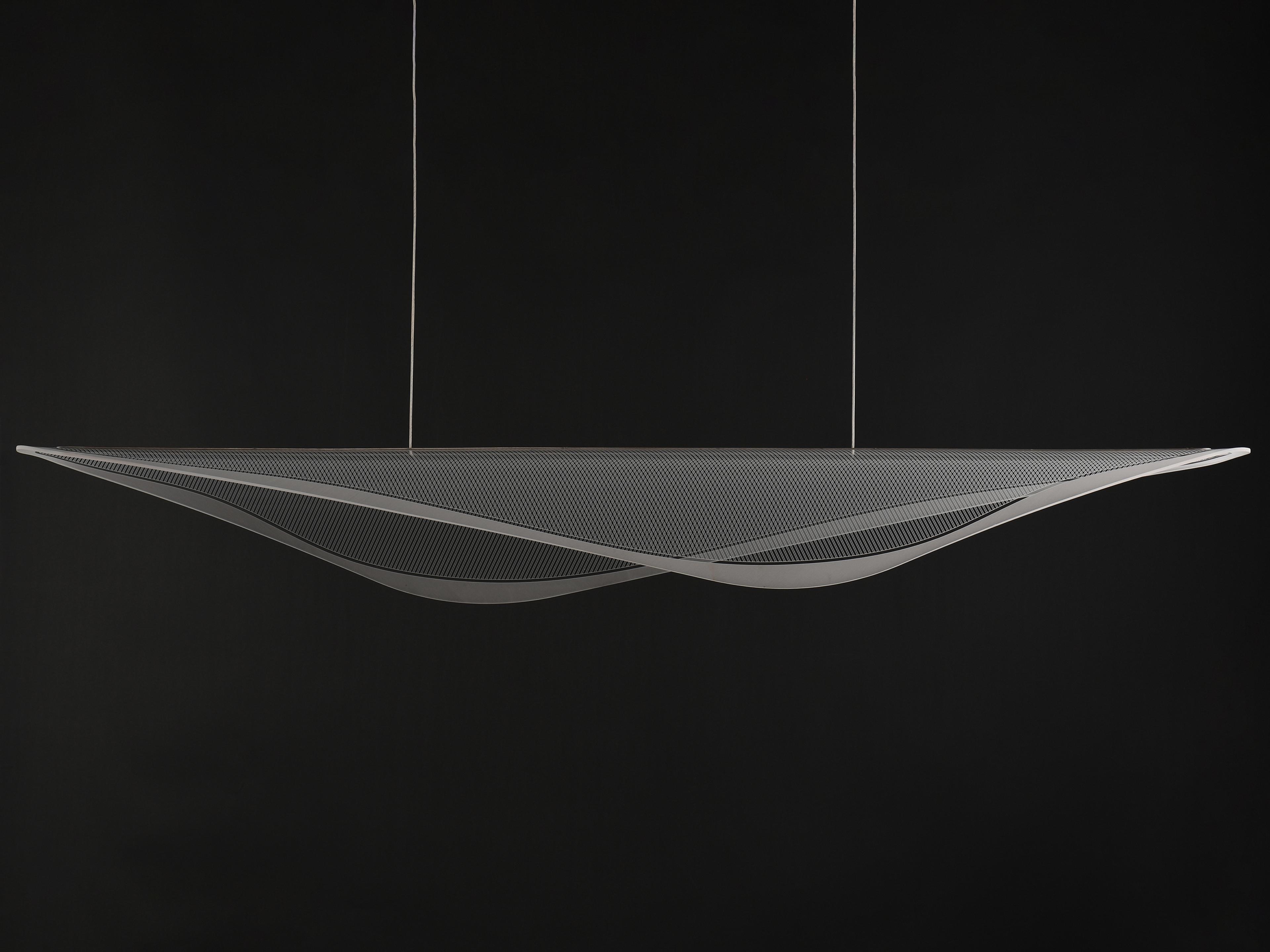 ET2 Manta 1-Light Polished Chrome Linear Island Pendant