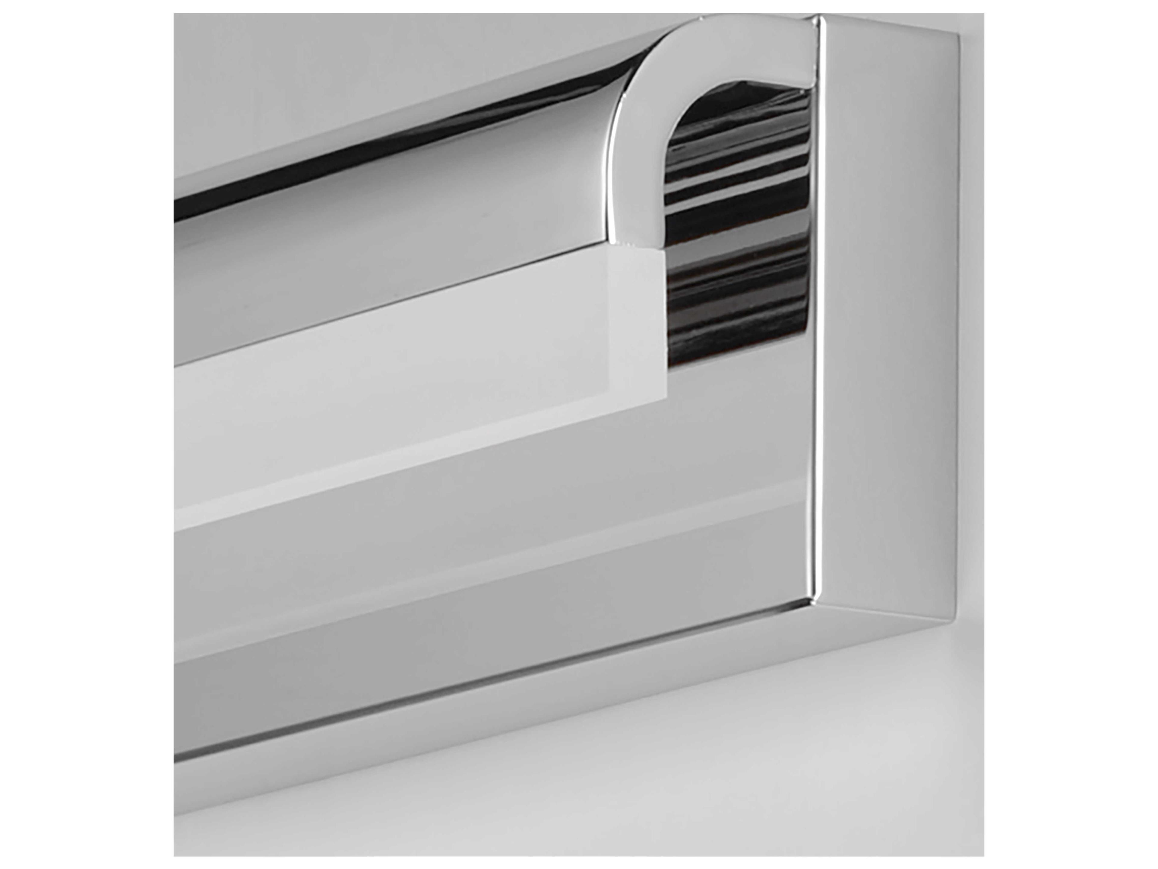 ET2 Waterfall 1-Light Polished Chrome LED Vanity Light