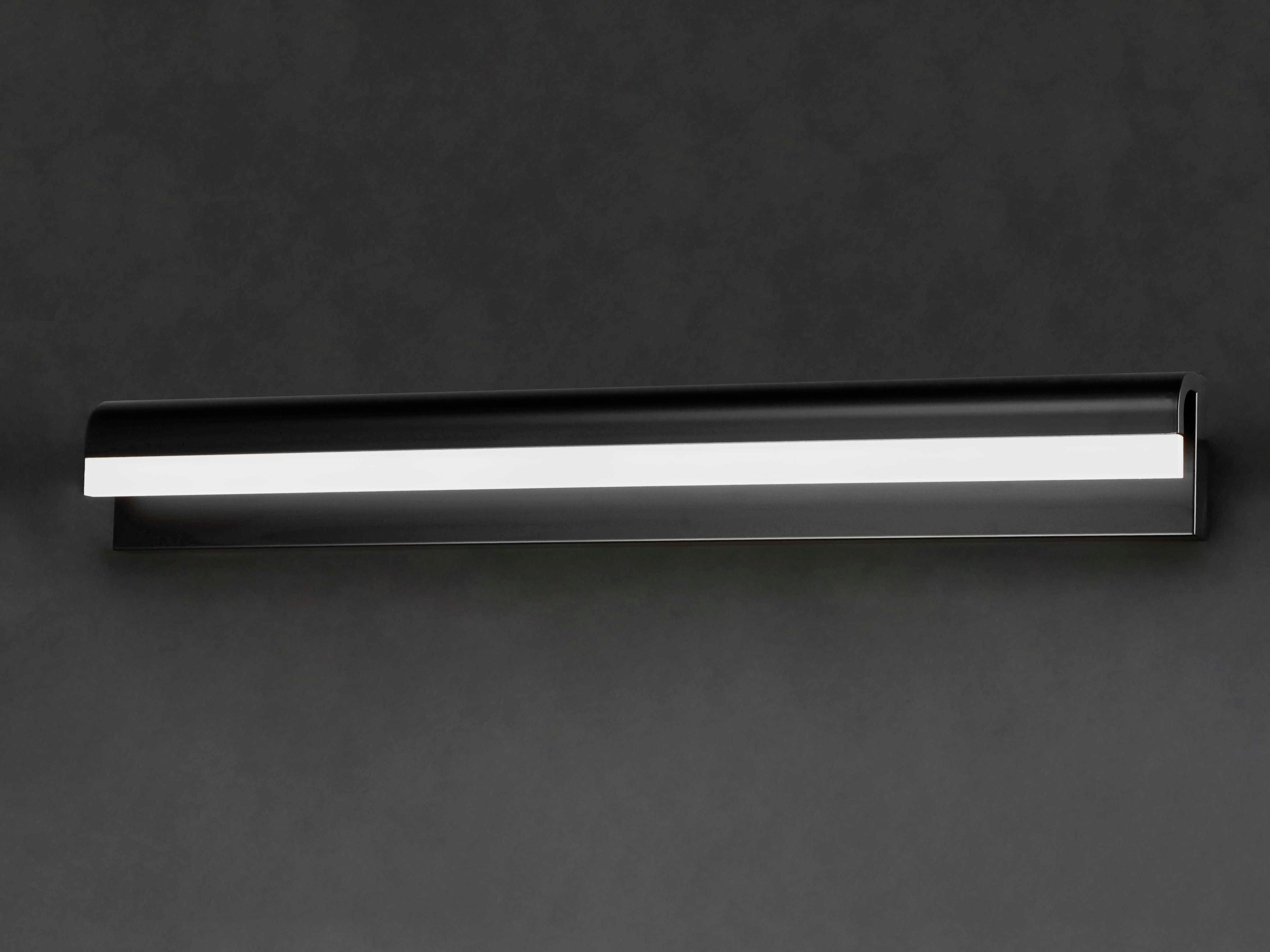 ET2 Waterfall 1-Light Black LED Vanity Light