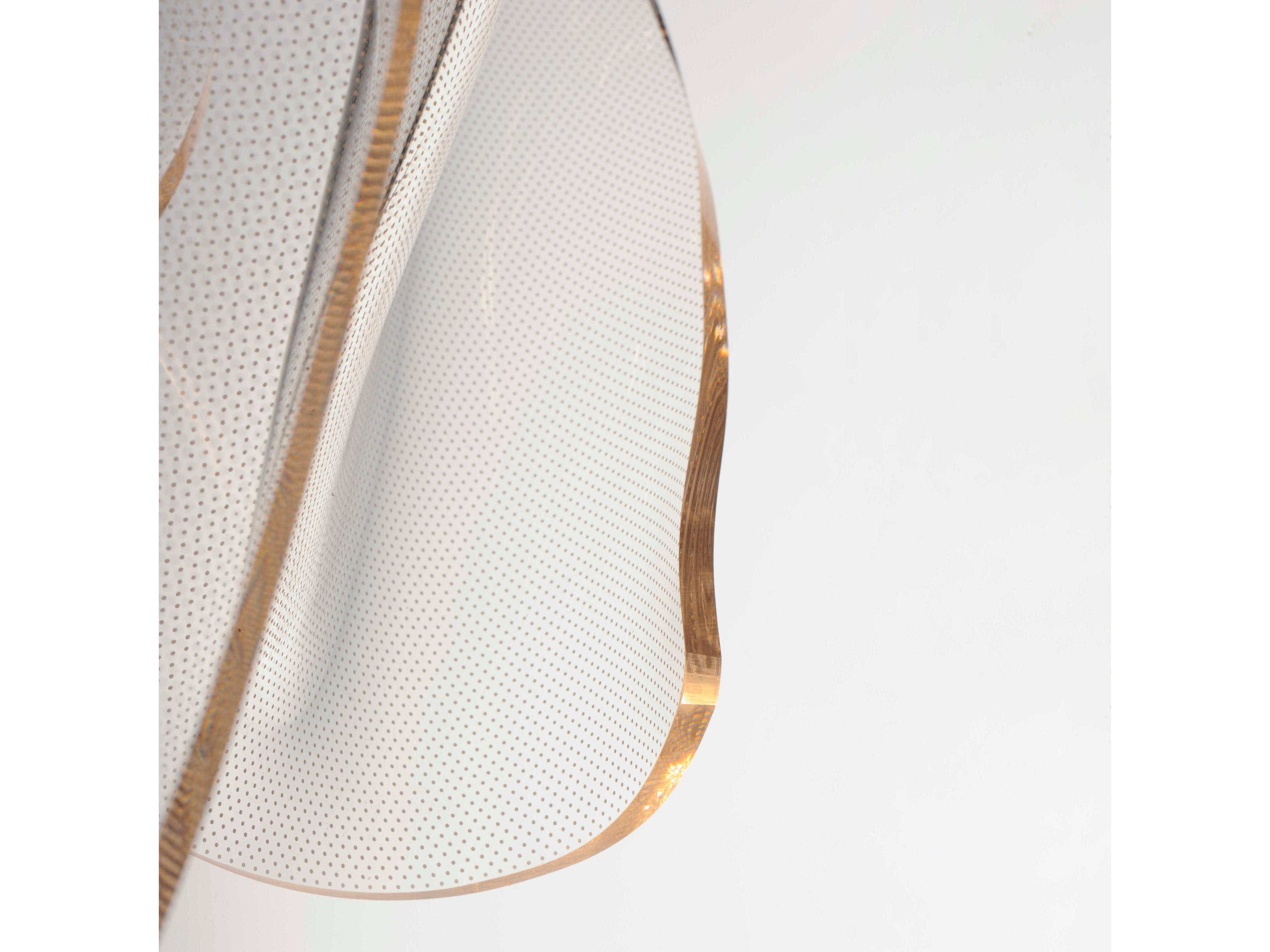 ET2 Rinkle 6-Light Brushed Gunmetal LED Pendant