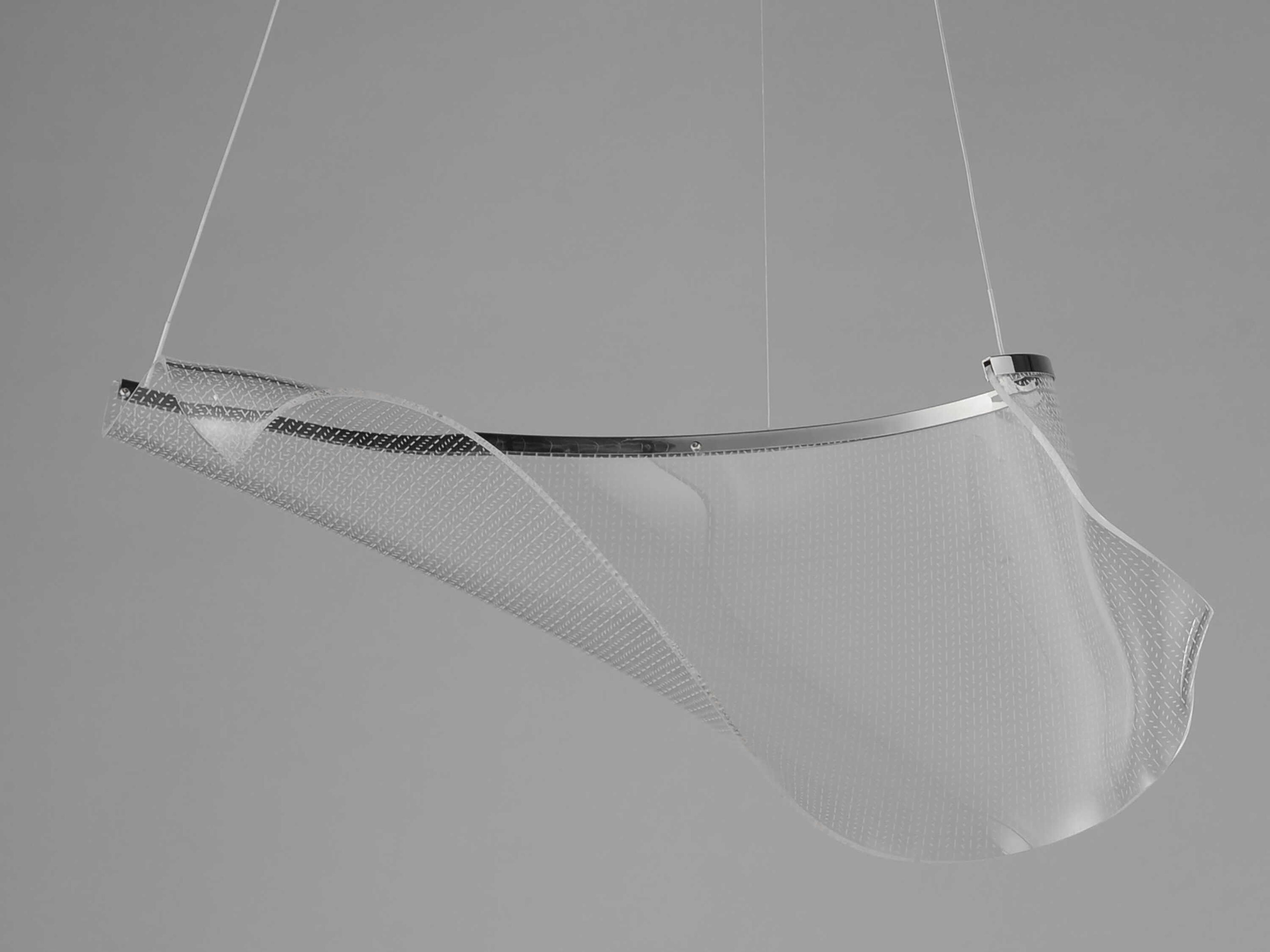 ET2 Rinkle 1-Light Polished Chrome Island Pendant