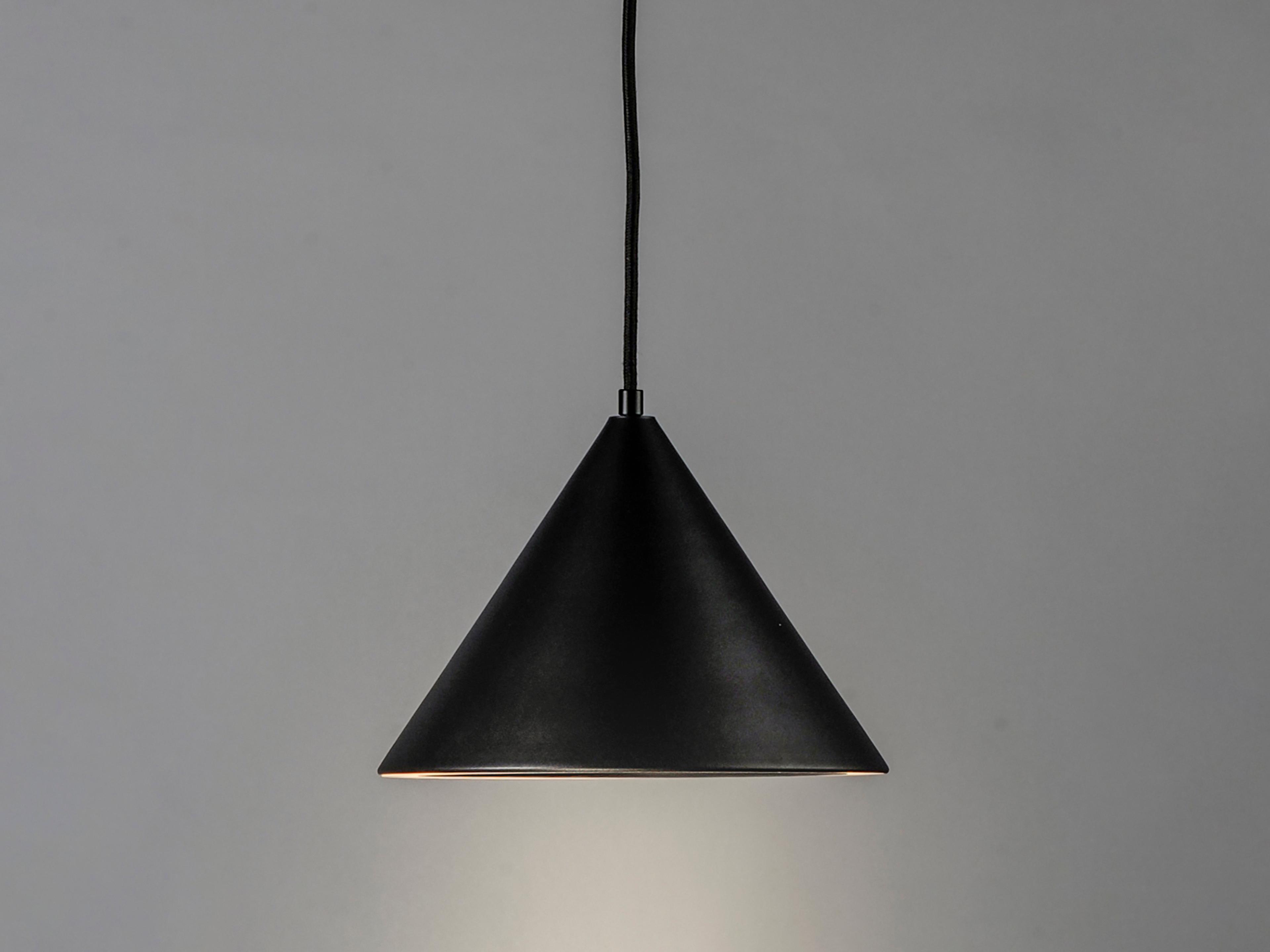 ET2 Palla 1-Light Satin Brass Coffee Brown LED Dome Pendant
