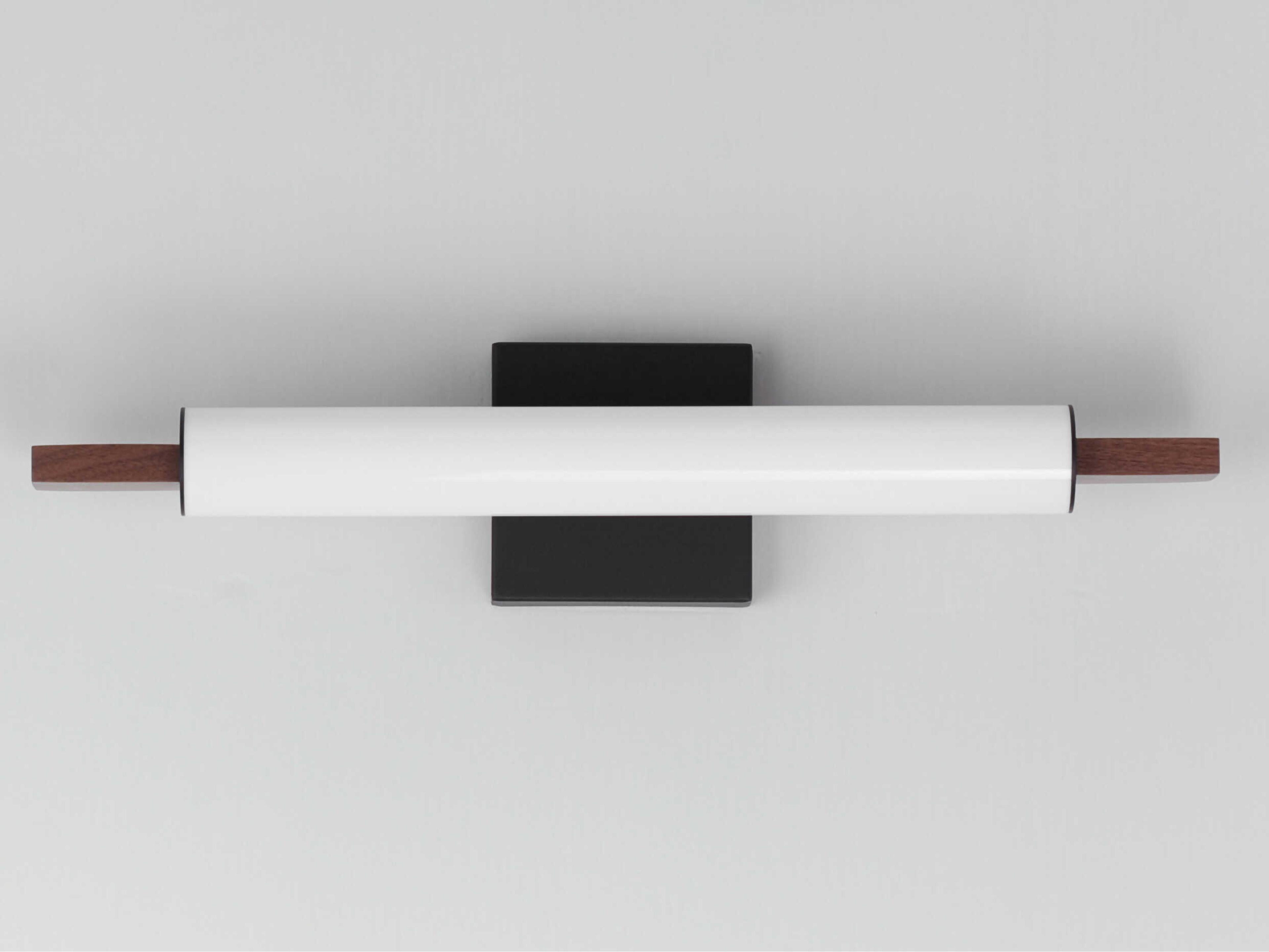 ET2 Joist 1-Light Walnut Black Vanity Light