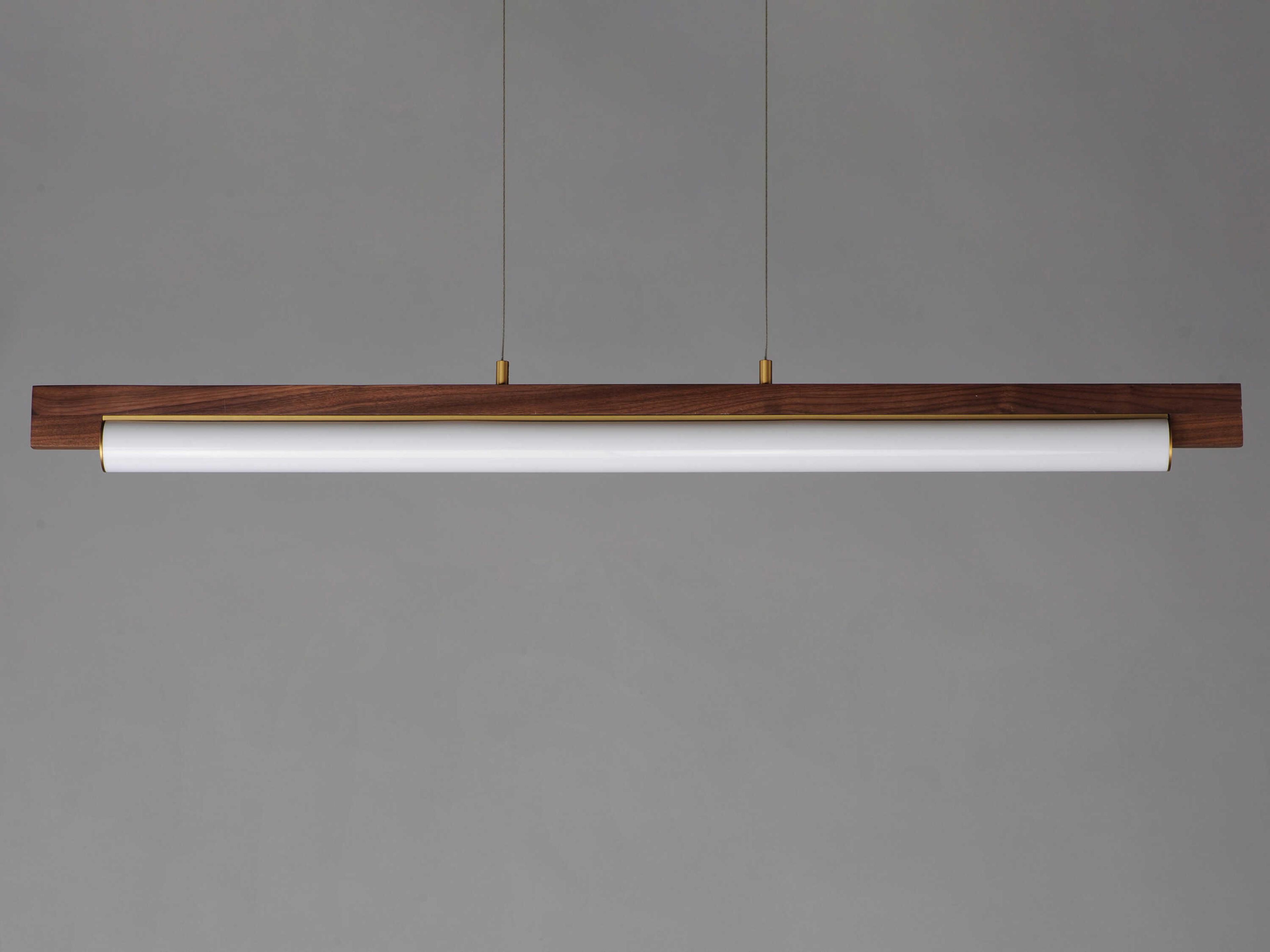 ET2 Joist 1-Light Natural Aged Brass Linear Island Pendant