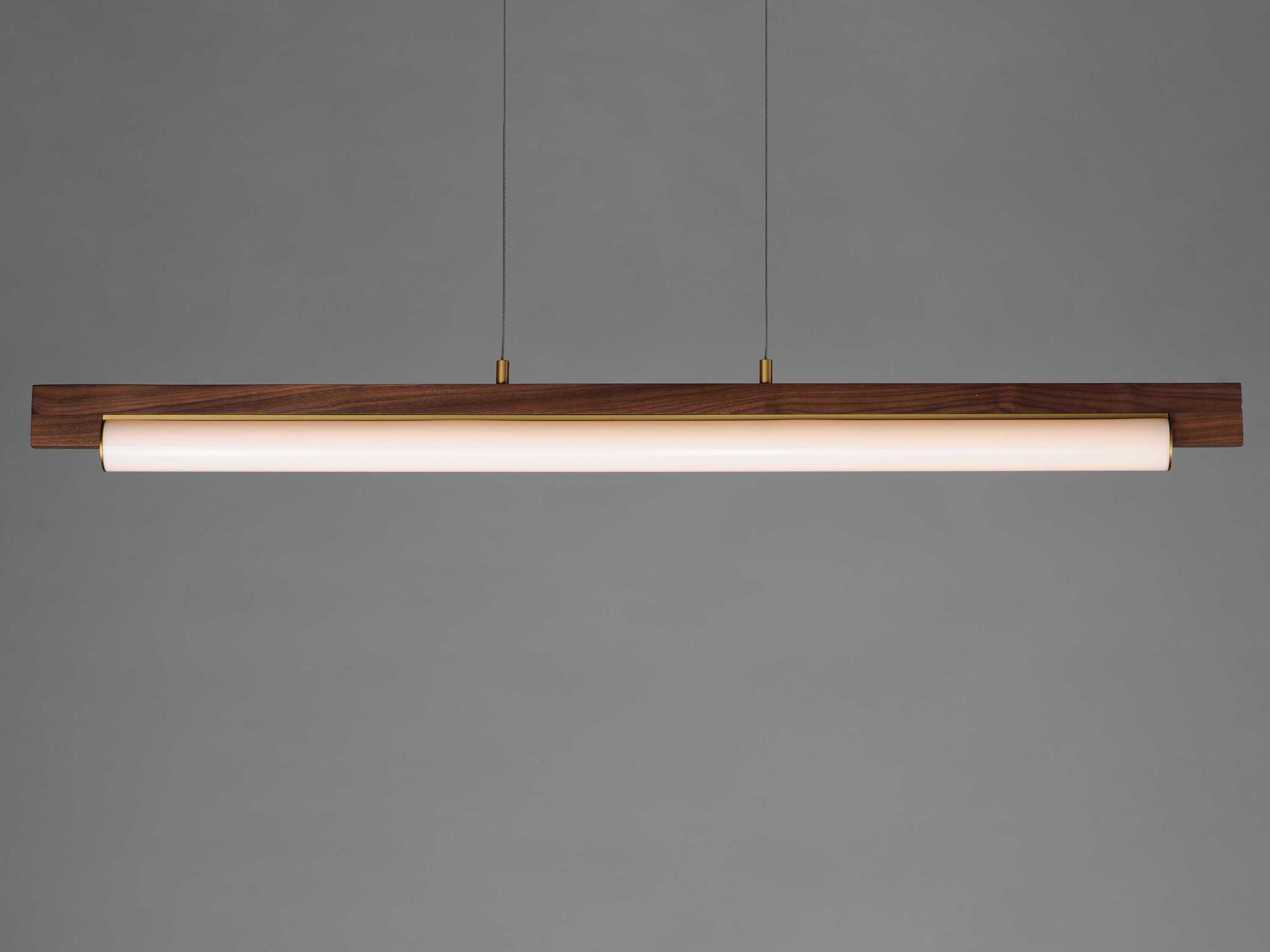 ET2 Joist 1-Light Natural Aged Brass Linear Island Pendant