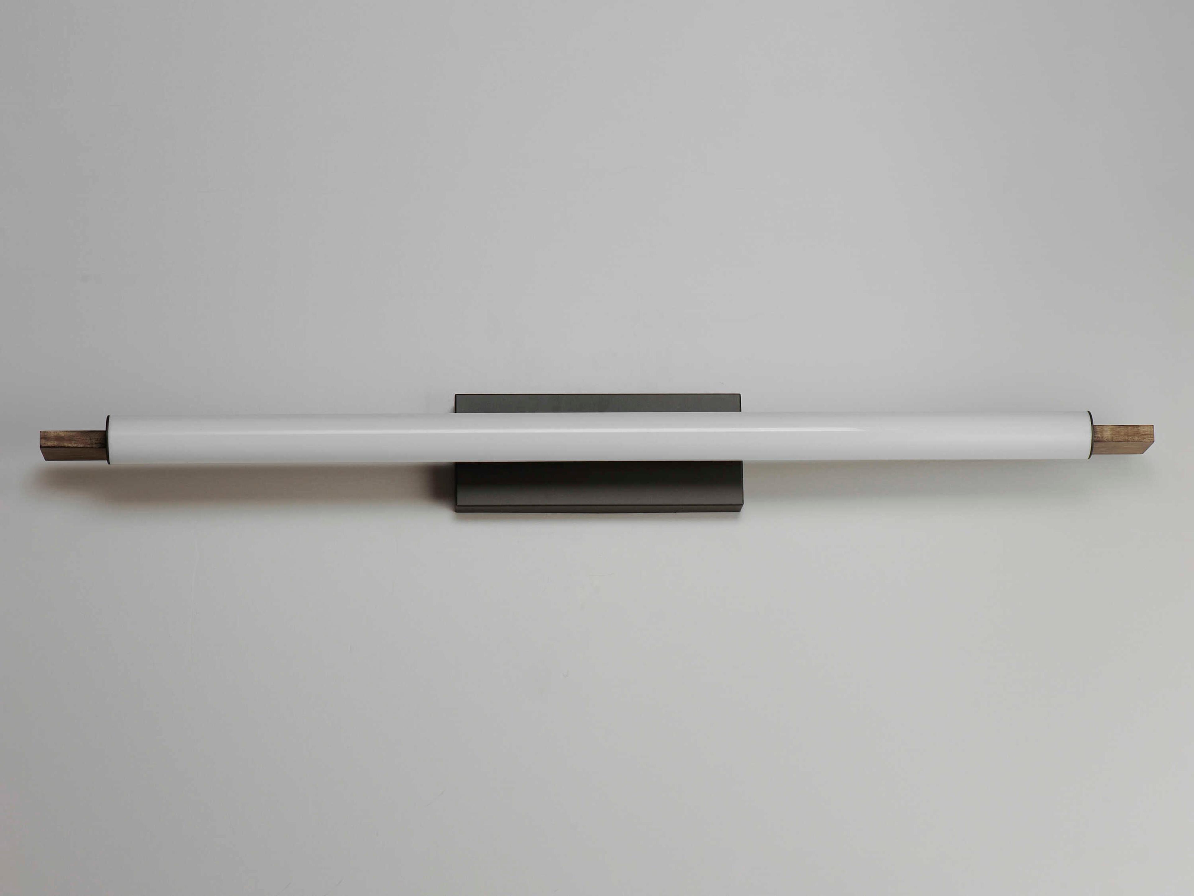 ET2 Joist 1-Light Driftwood Charcoal Gray Vanity Light