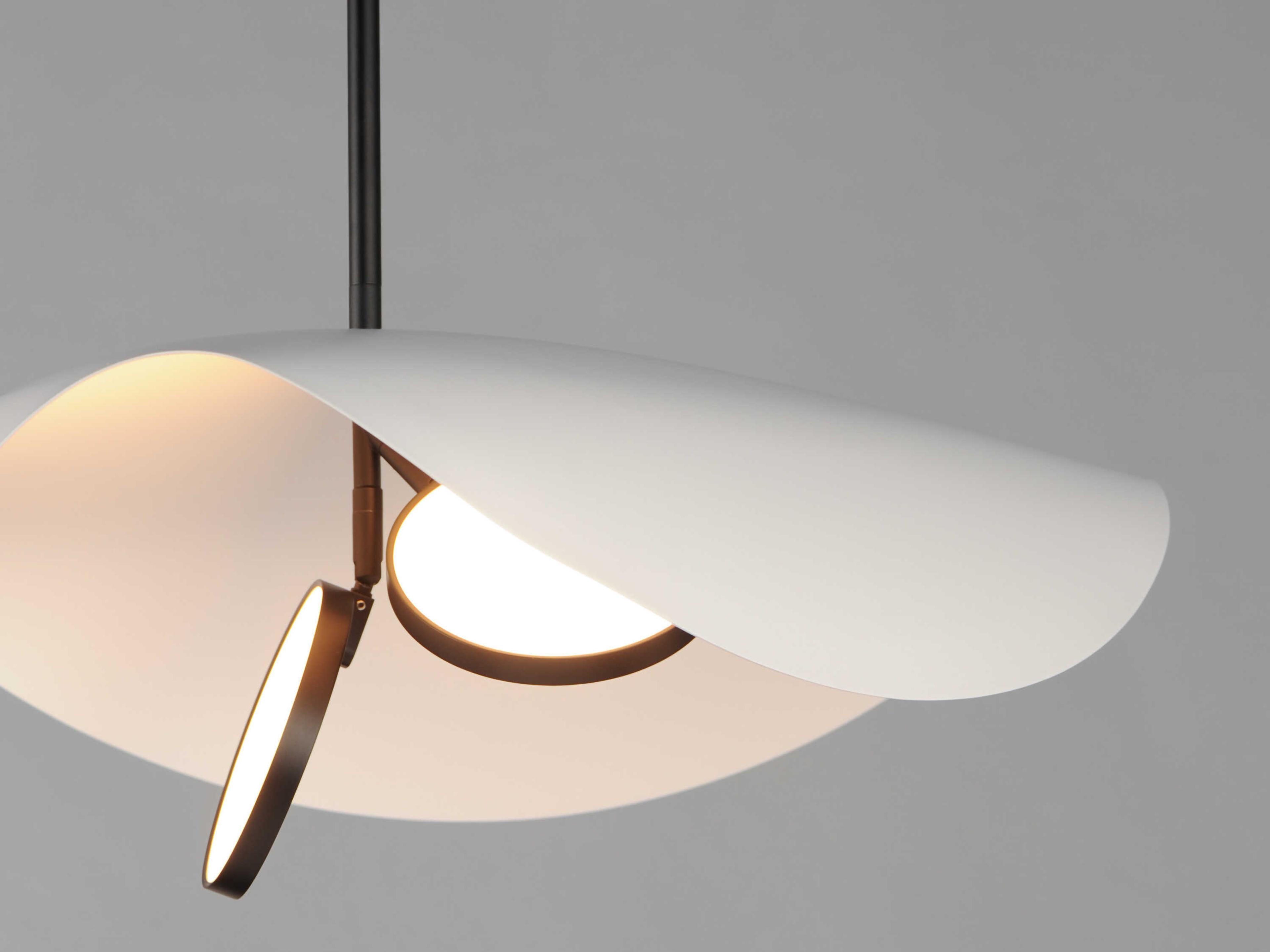 ET2 Carmen 2-Light Black LED Pendant