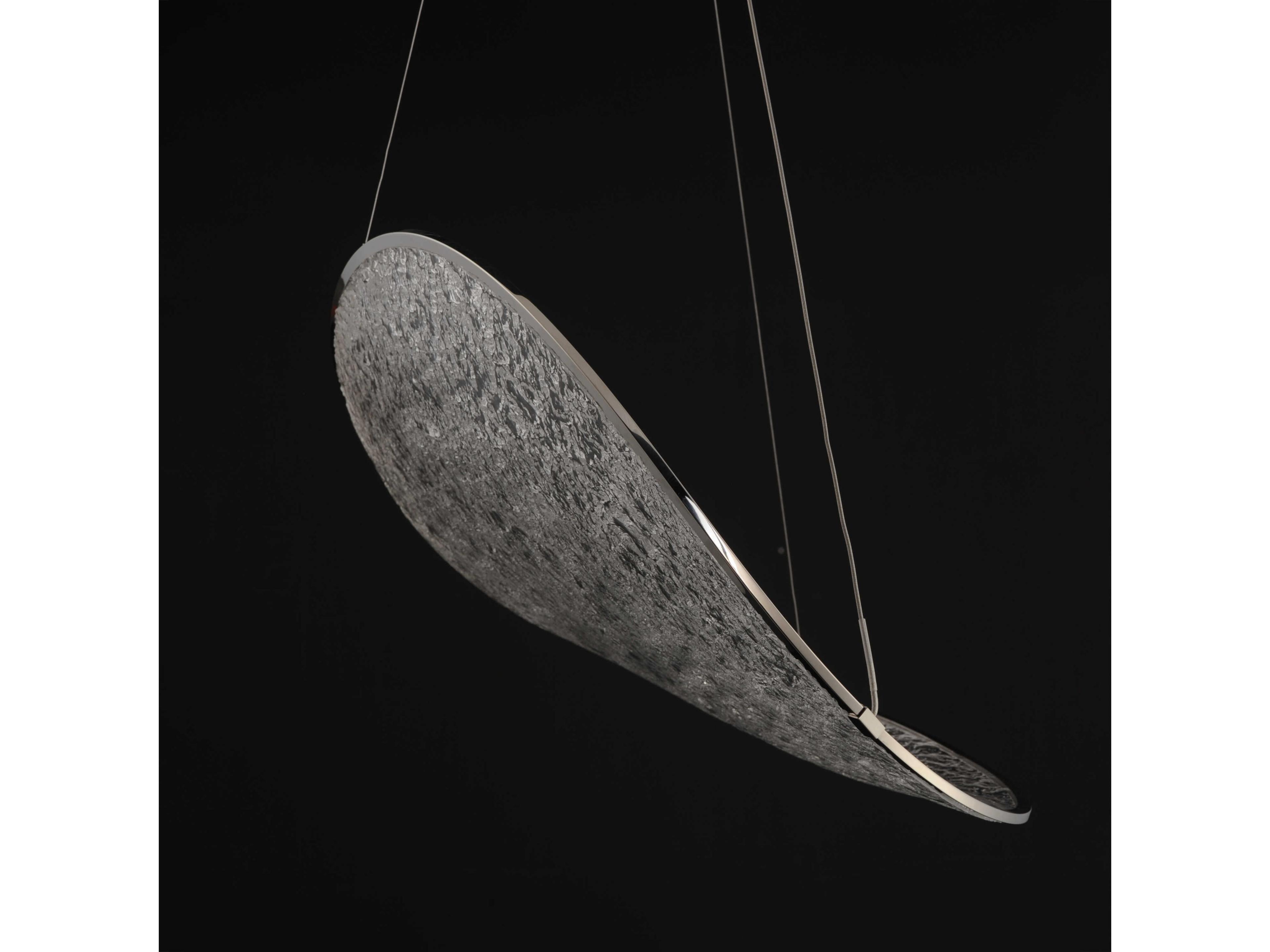 ET2 Moonscapes 1-Light Polished Chrome Round Pendant