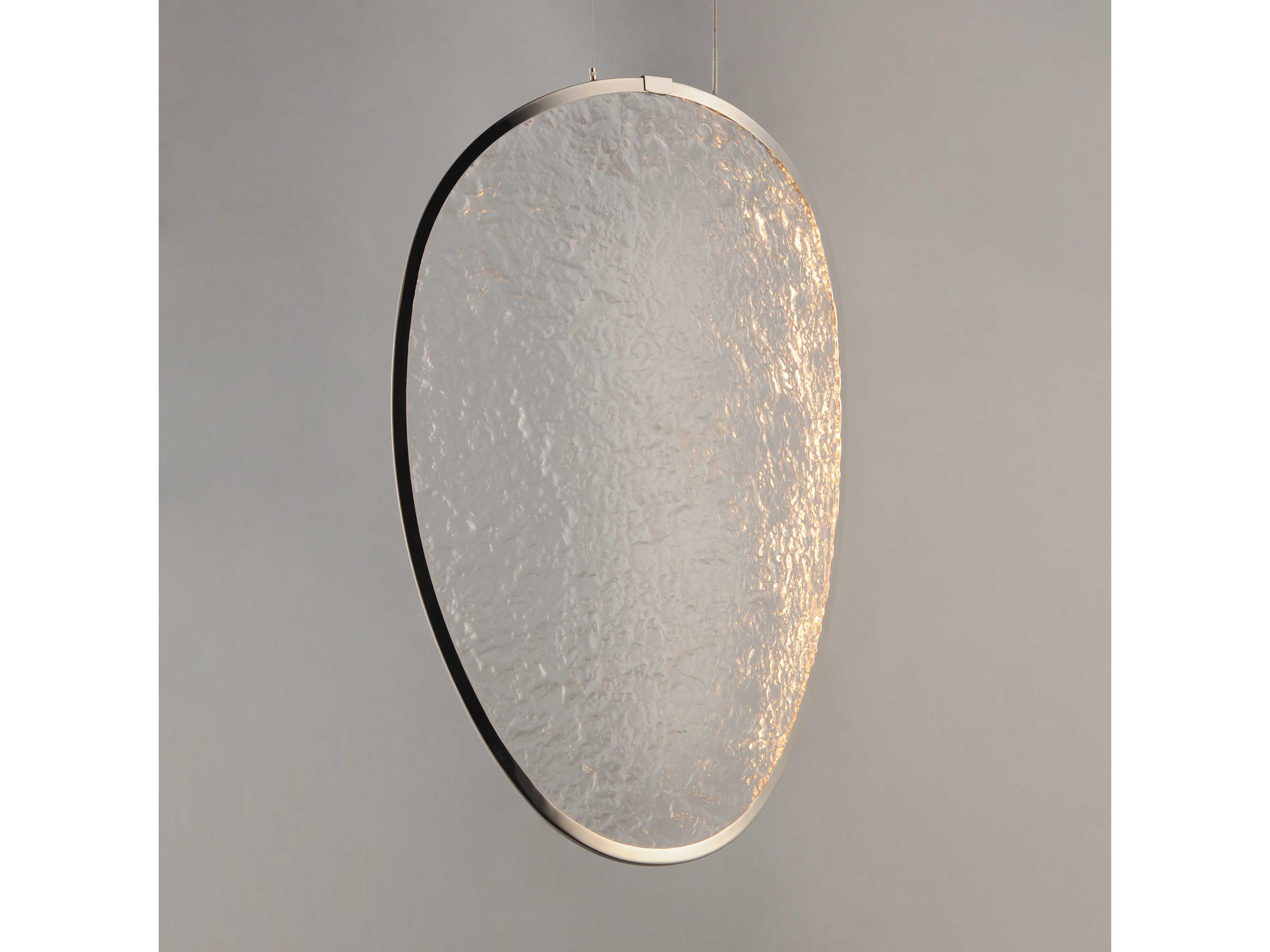 ET2 Moonscapes 1-Light Polished Chrome Round Pendant