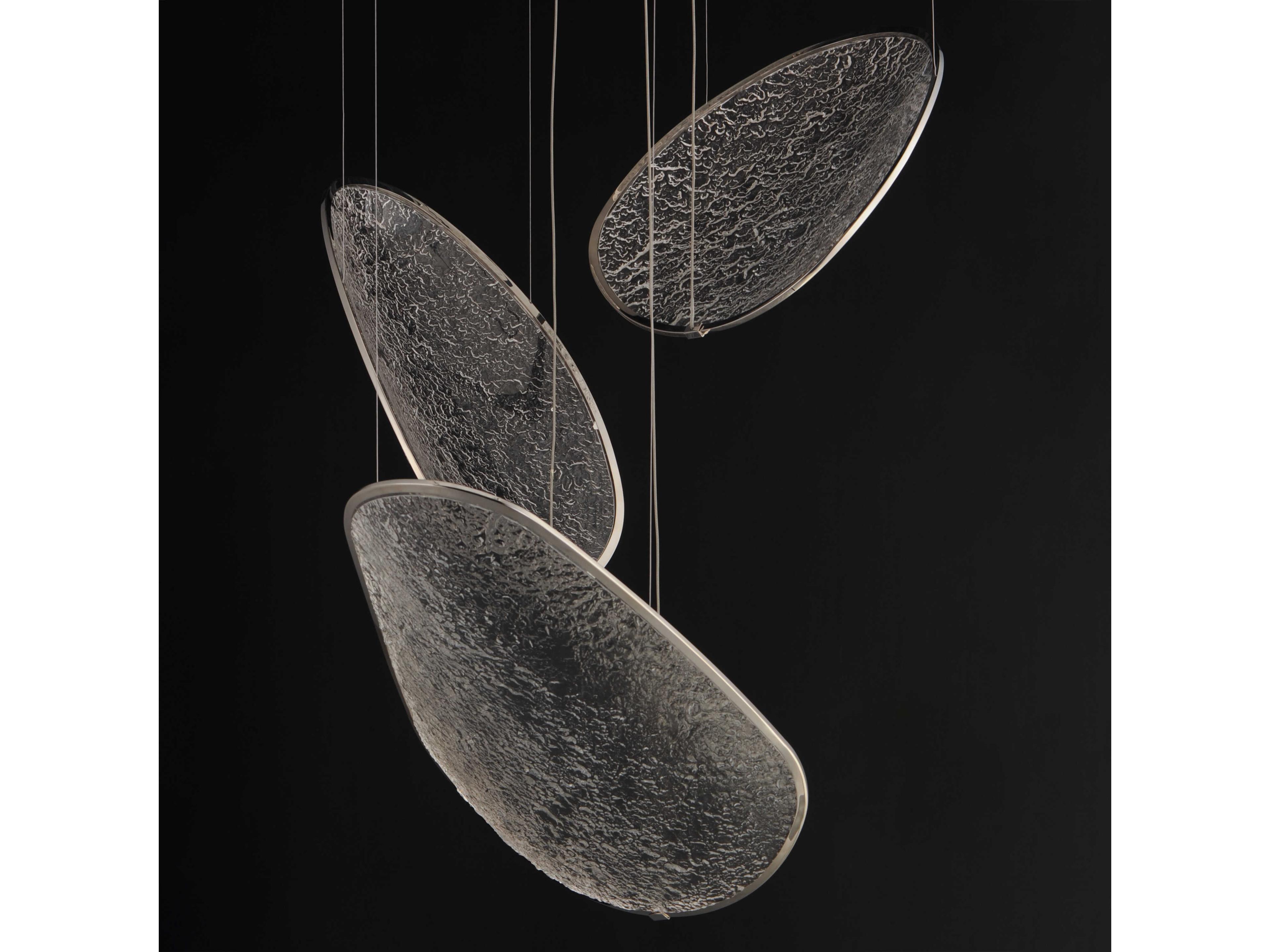 ET2 Moonscapes 3-Light Polished Chrome Round Pendant