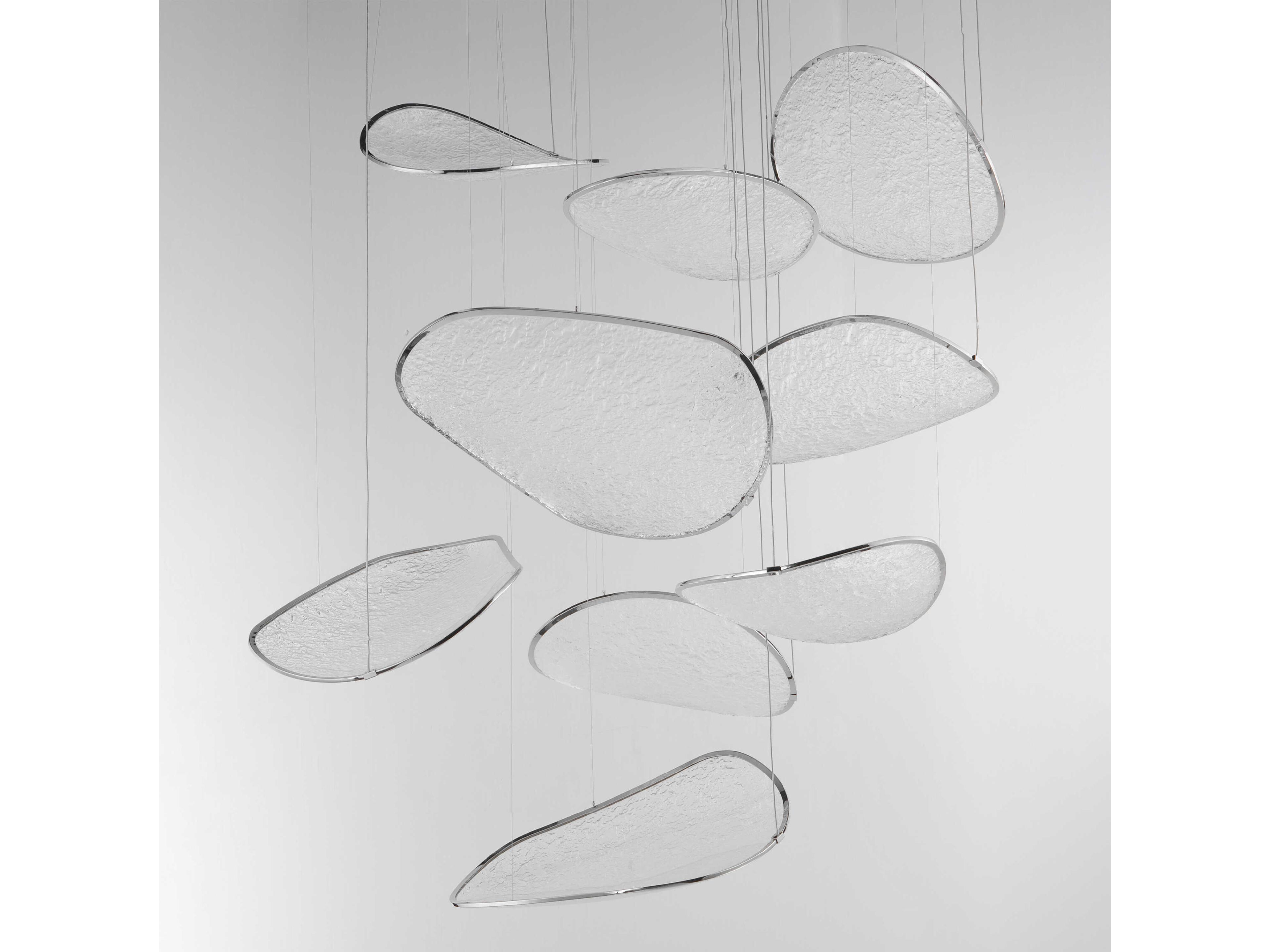 ET2 Moonscapes 9-Light Polished Chrome Round Pendant