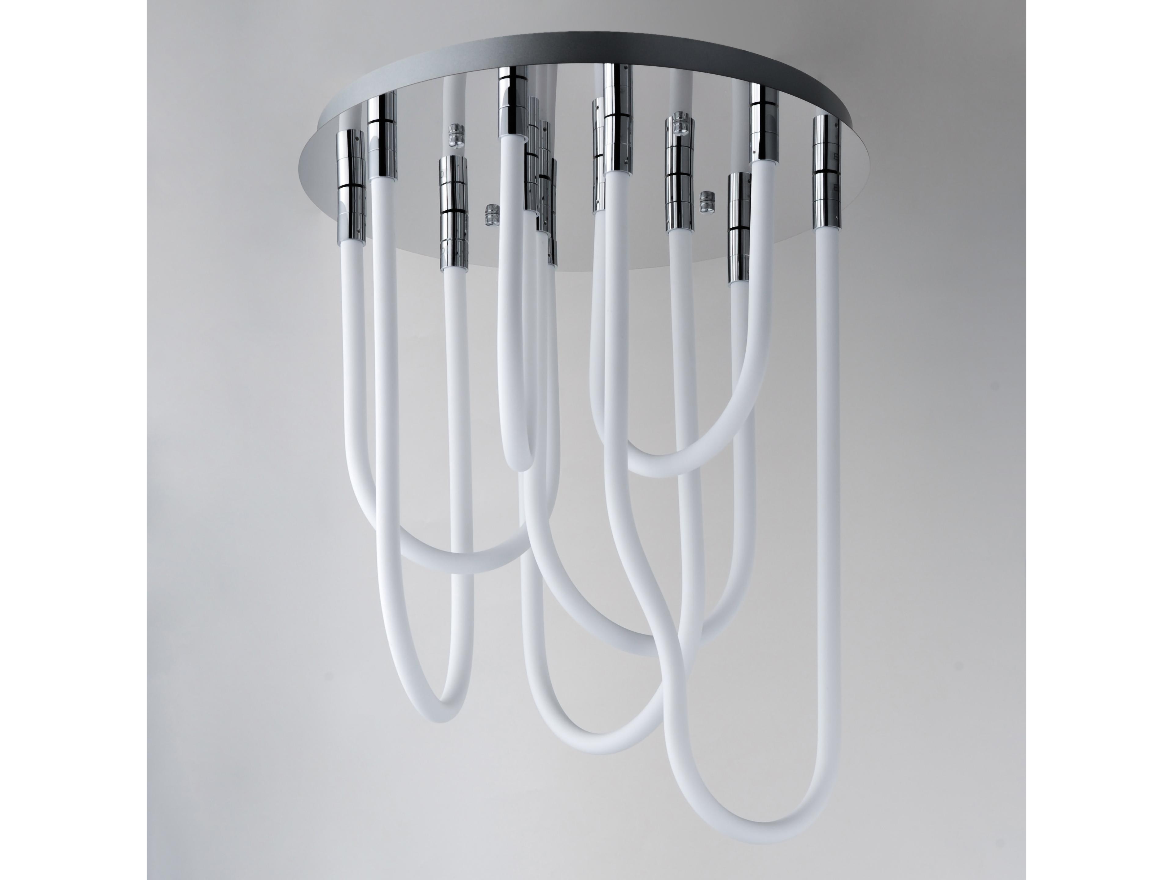 ET2 Soleil 7-Light Polished Chrome Linear Flush Mount