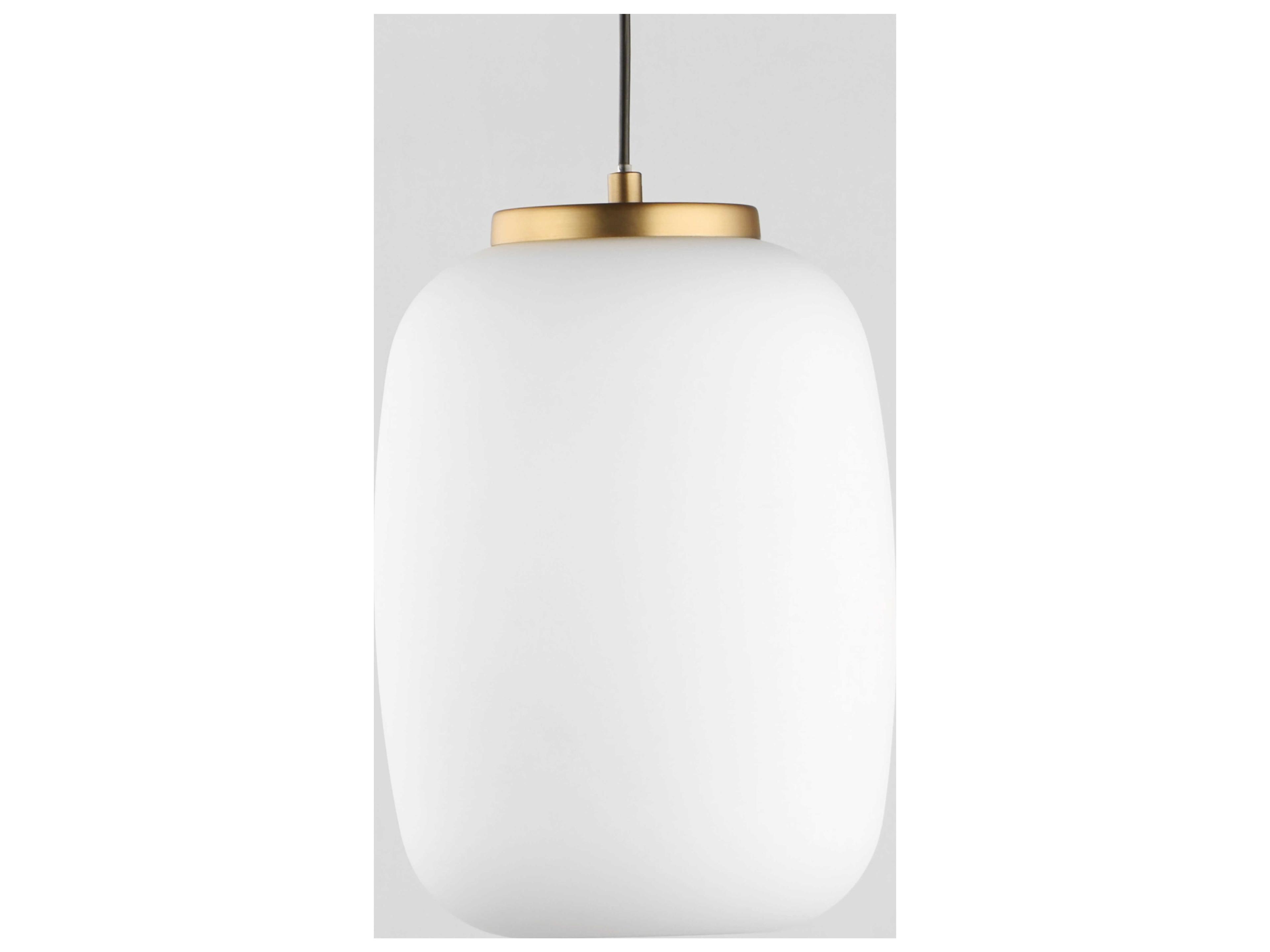 ET2 2-Light Black Gold Glass LED Mini Pendant