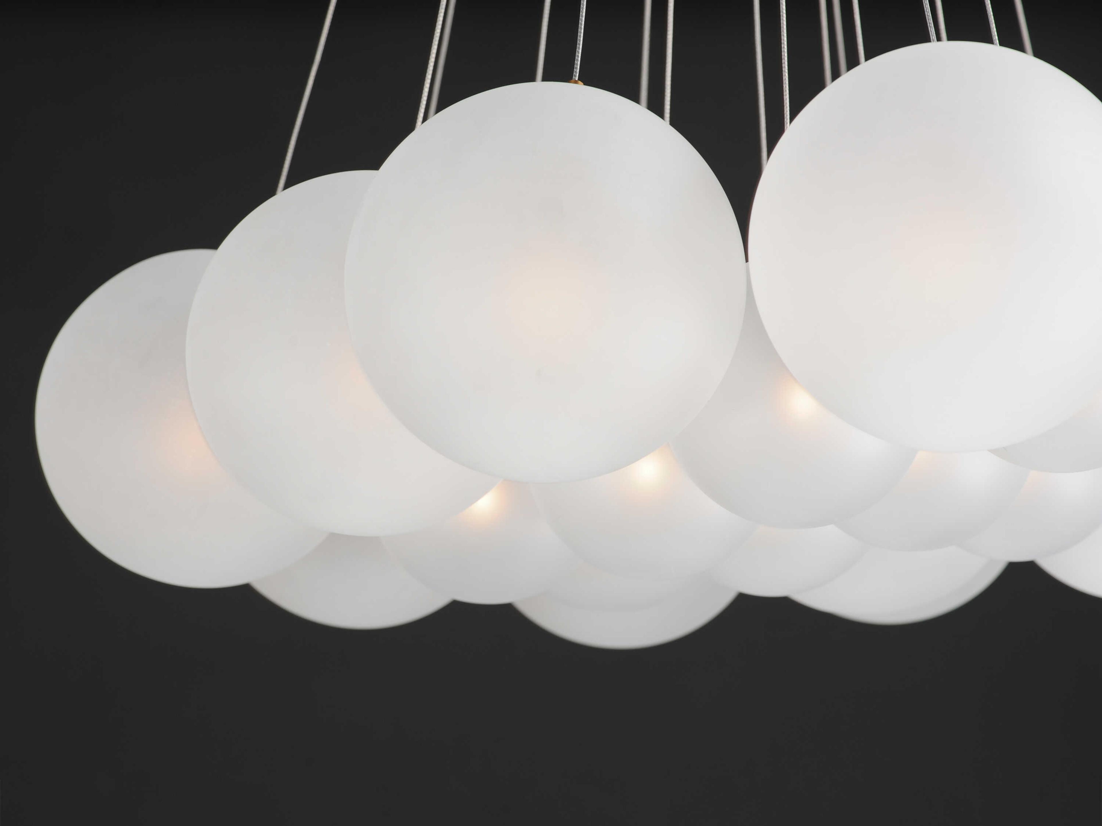 ET2 Burst 20-Light Gold Globe Pendant