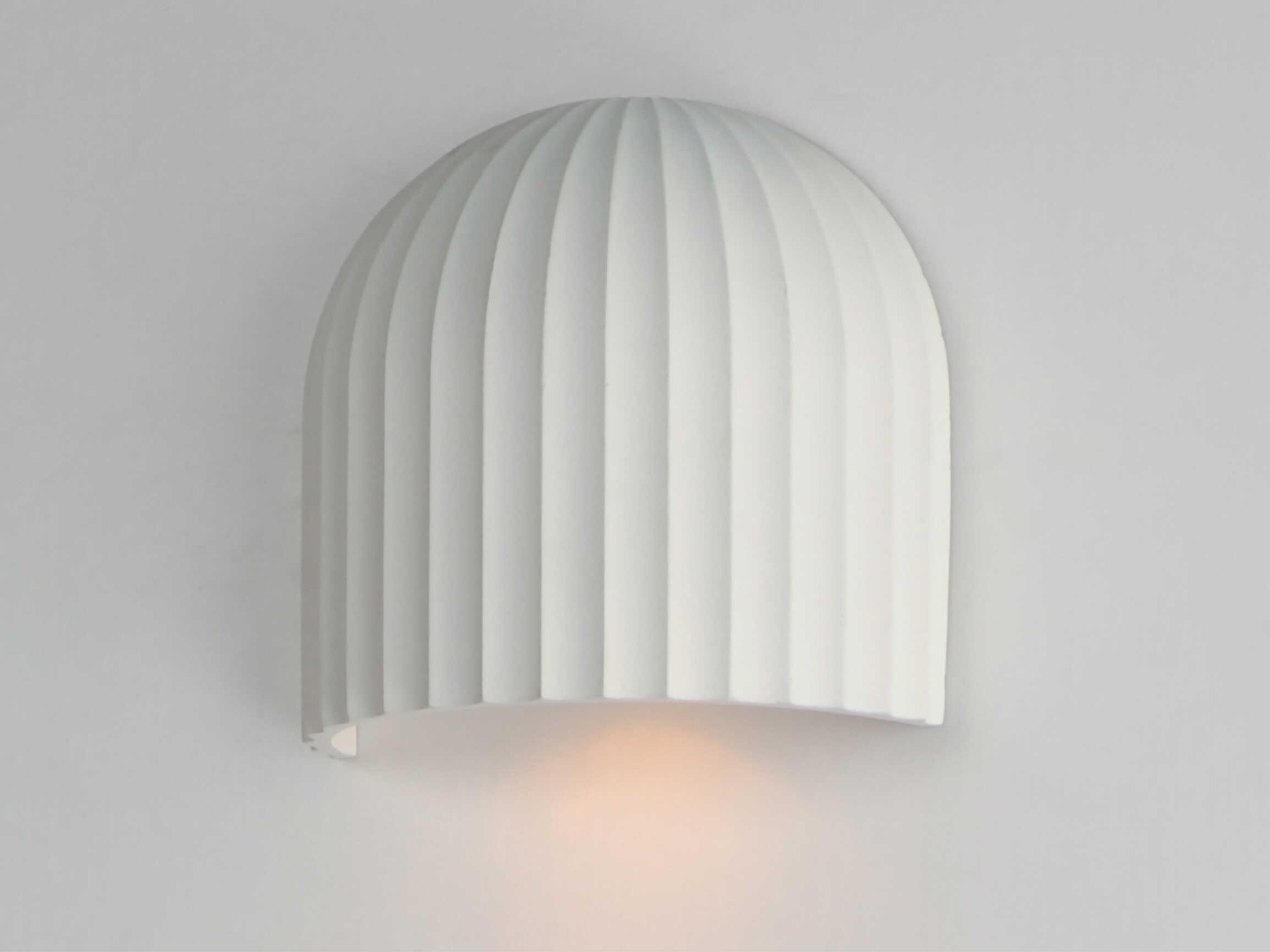 ET2 1-Light Chaulk White Wall Sconce