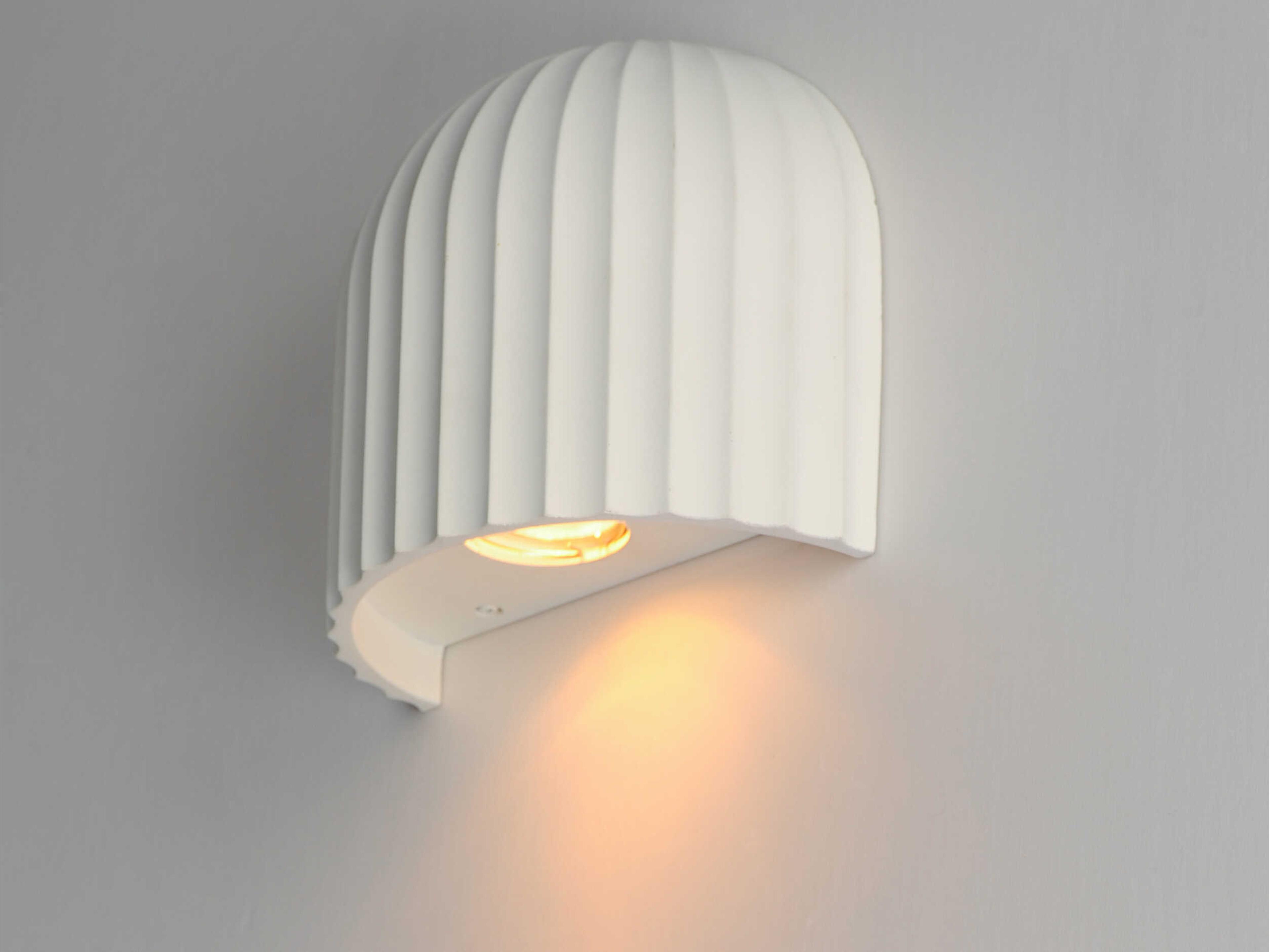 ET2 1-Light Chaulk White Wall Sconce