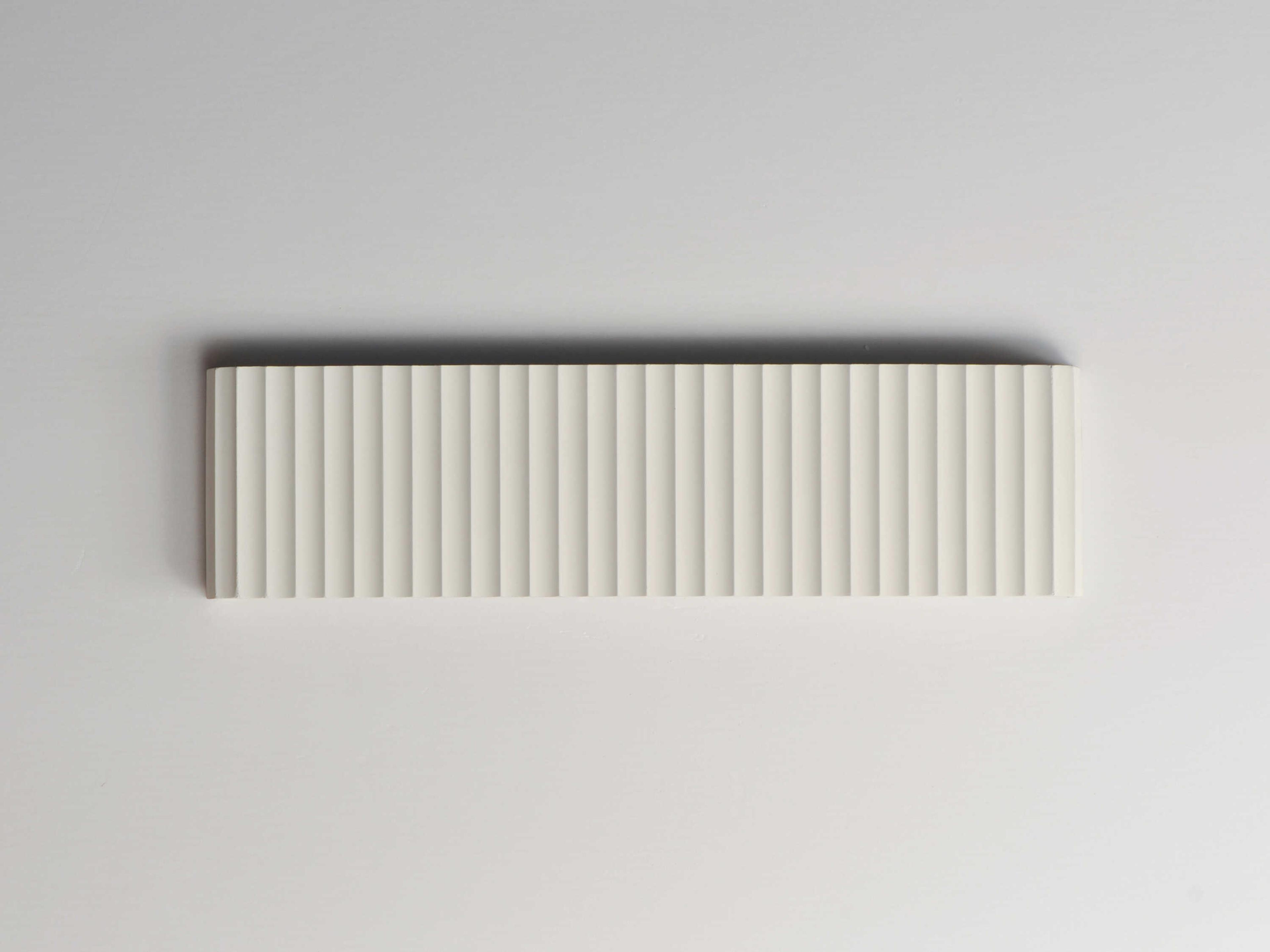 ET2 Delphi 1-Light Chaulk White Vanity Light