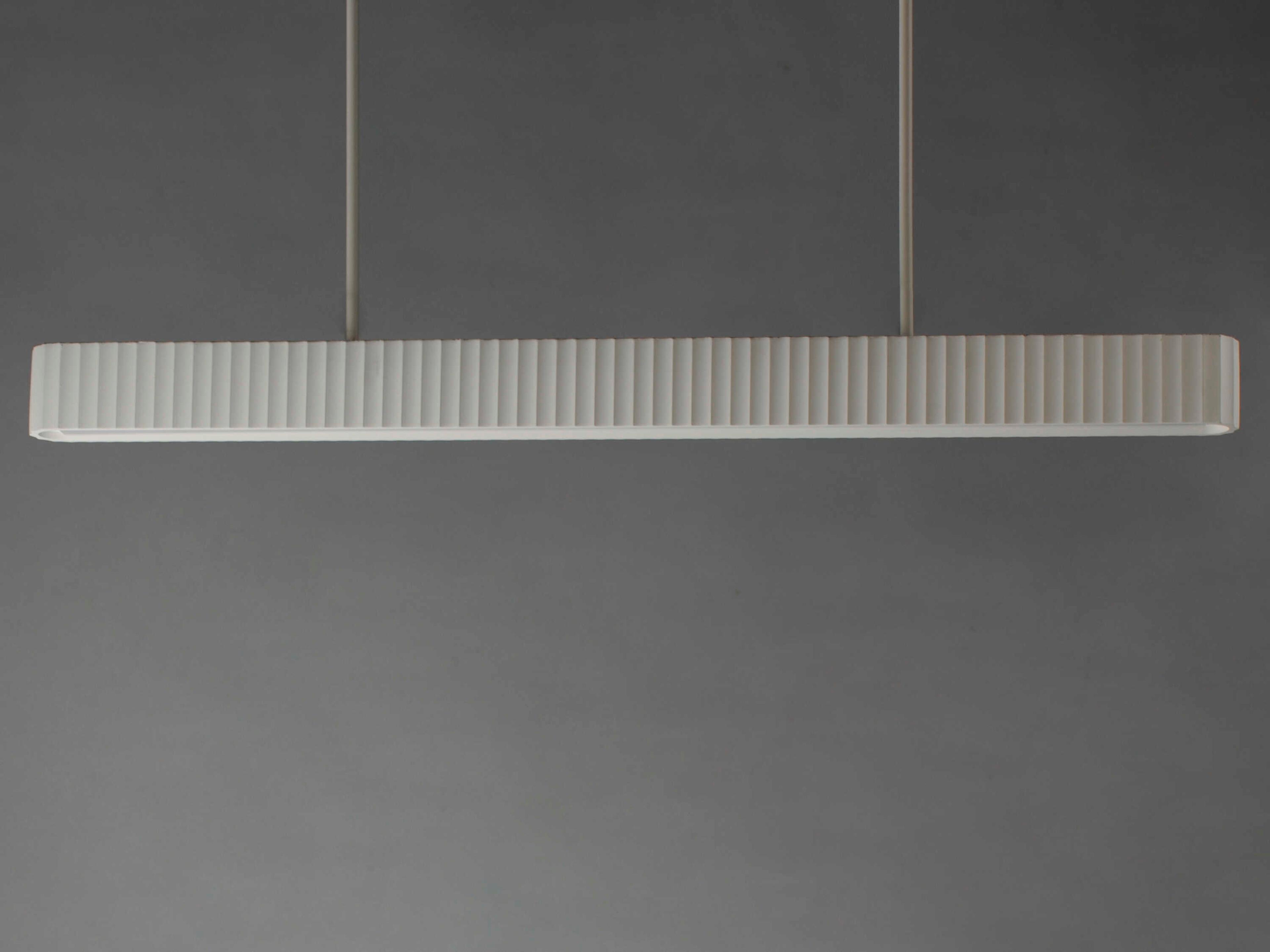 ET2 Delphi 1-Light Chaulk White Island Pendant