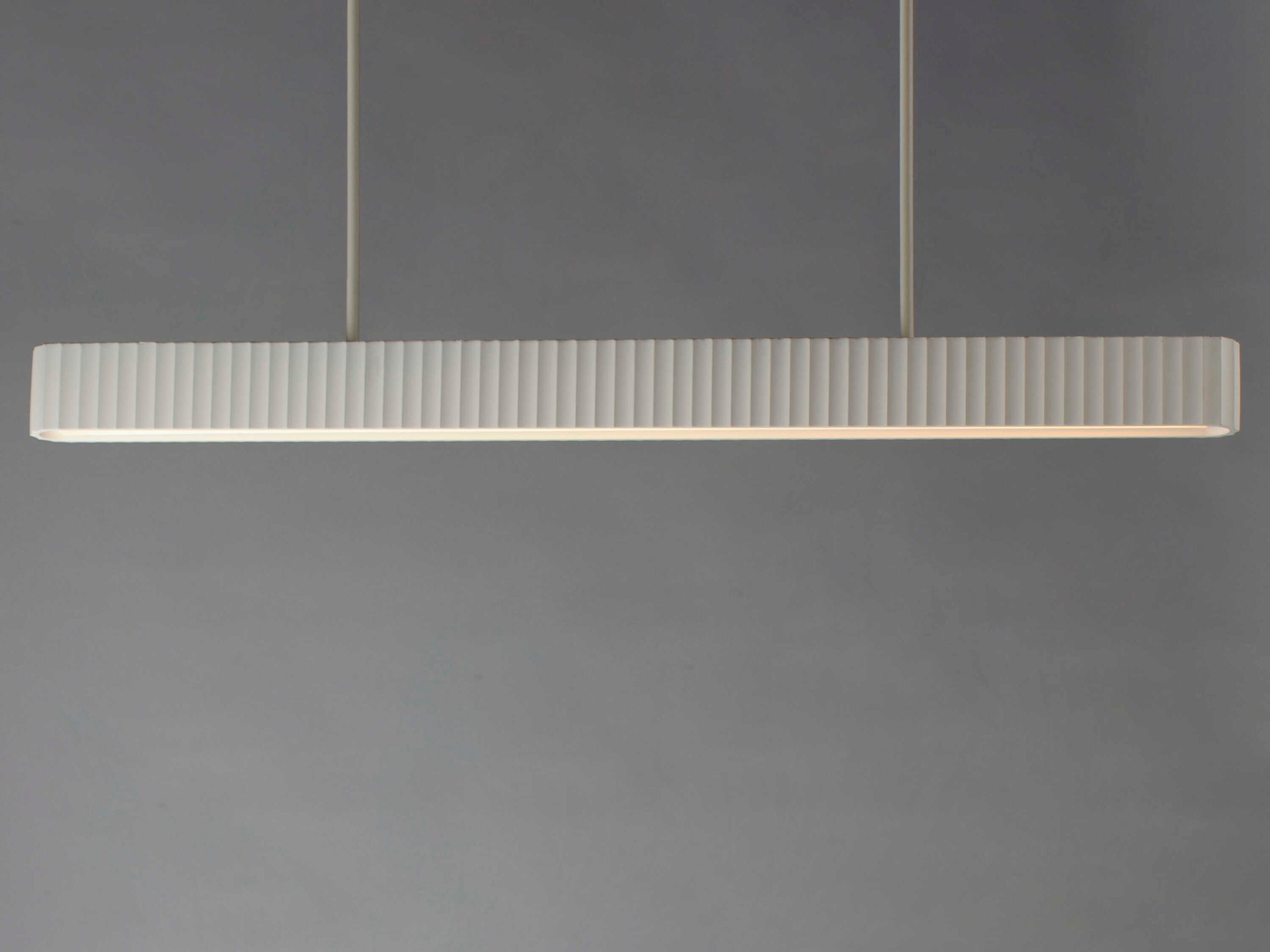 ET2 Delphi 1-Light Chaulk White Island Pendant